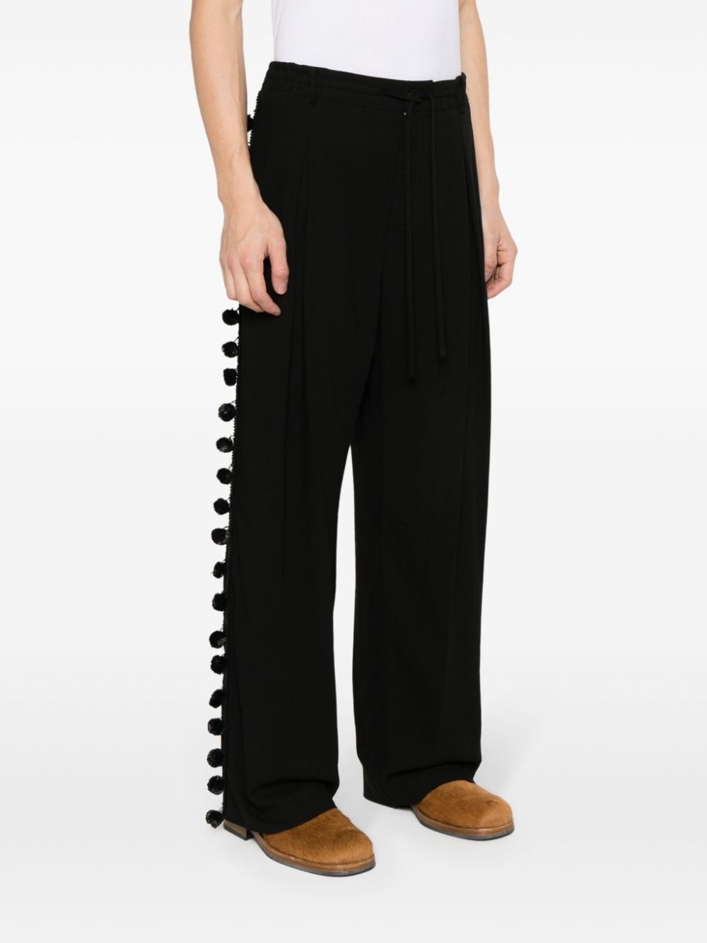 Menelik drop-crotch trousers - 3