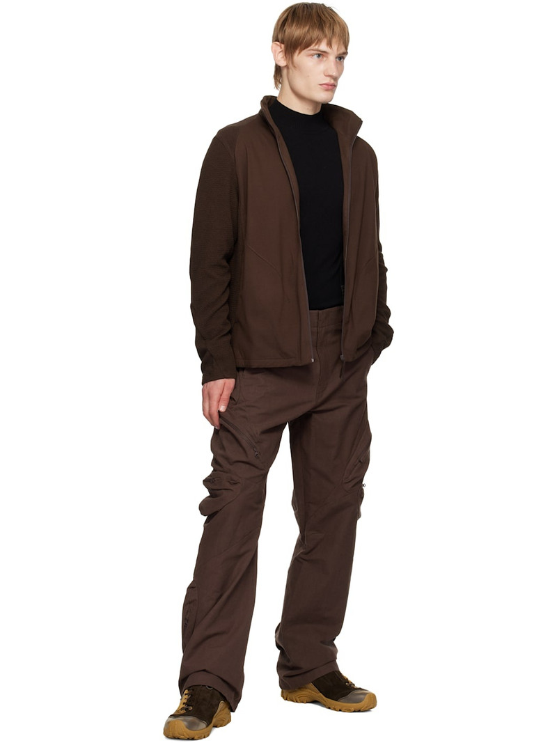 POST ARCHIVE FACTION (PAF) SSENSE Exclusive Brown 7.0 Right Sweatshirt outlook