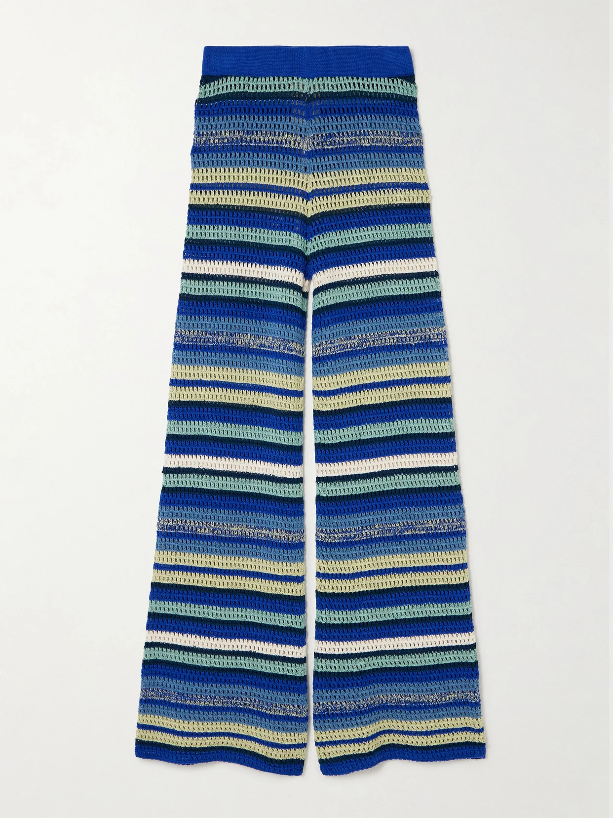 Nevado Crocheted Cotton Flared Pants - 1