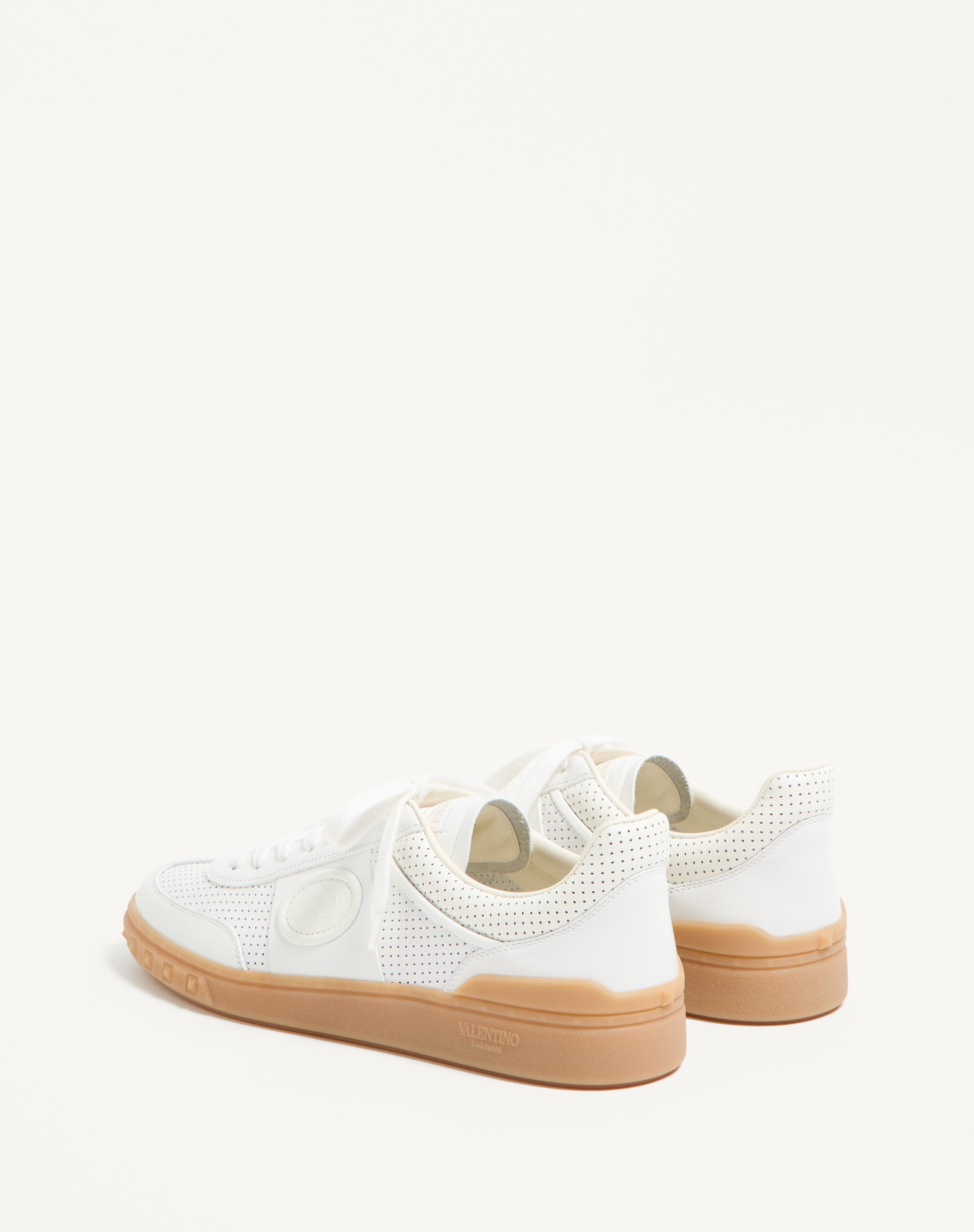 UPVILLAGE LOW-TOP SNEAKER IN PERFORATED NAPPA LEATHER - 6