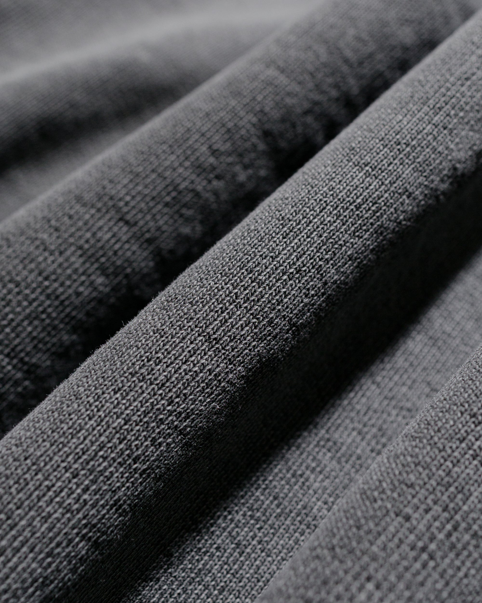 Rascal Hood Worn Black Hefty Fleece - 6