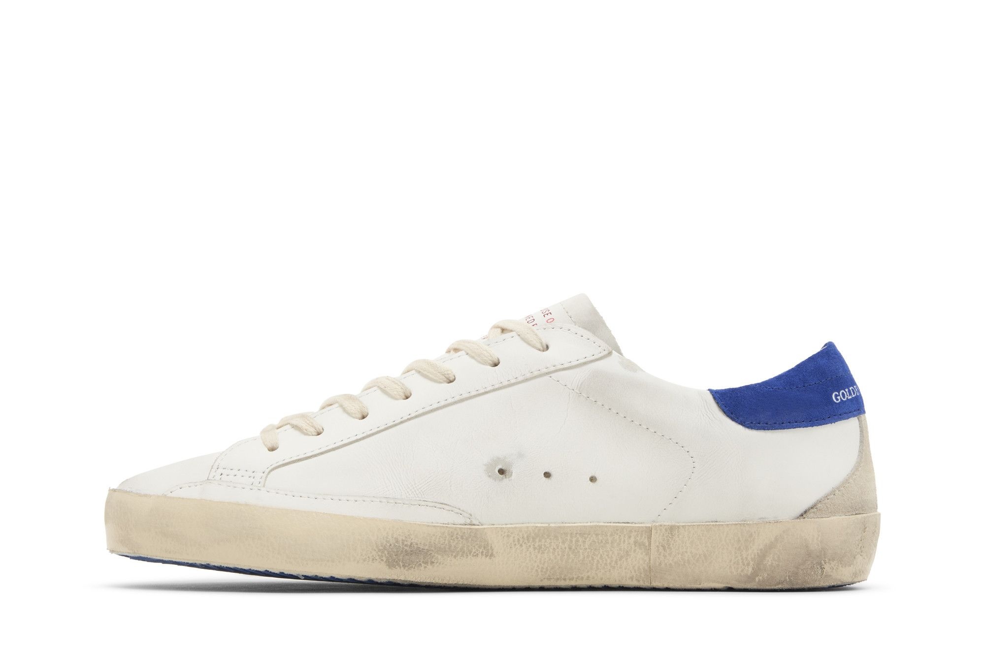 Golden Goose Superstar 'Snakeskin - White Blue' - 3
