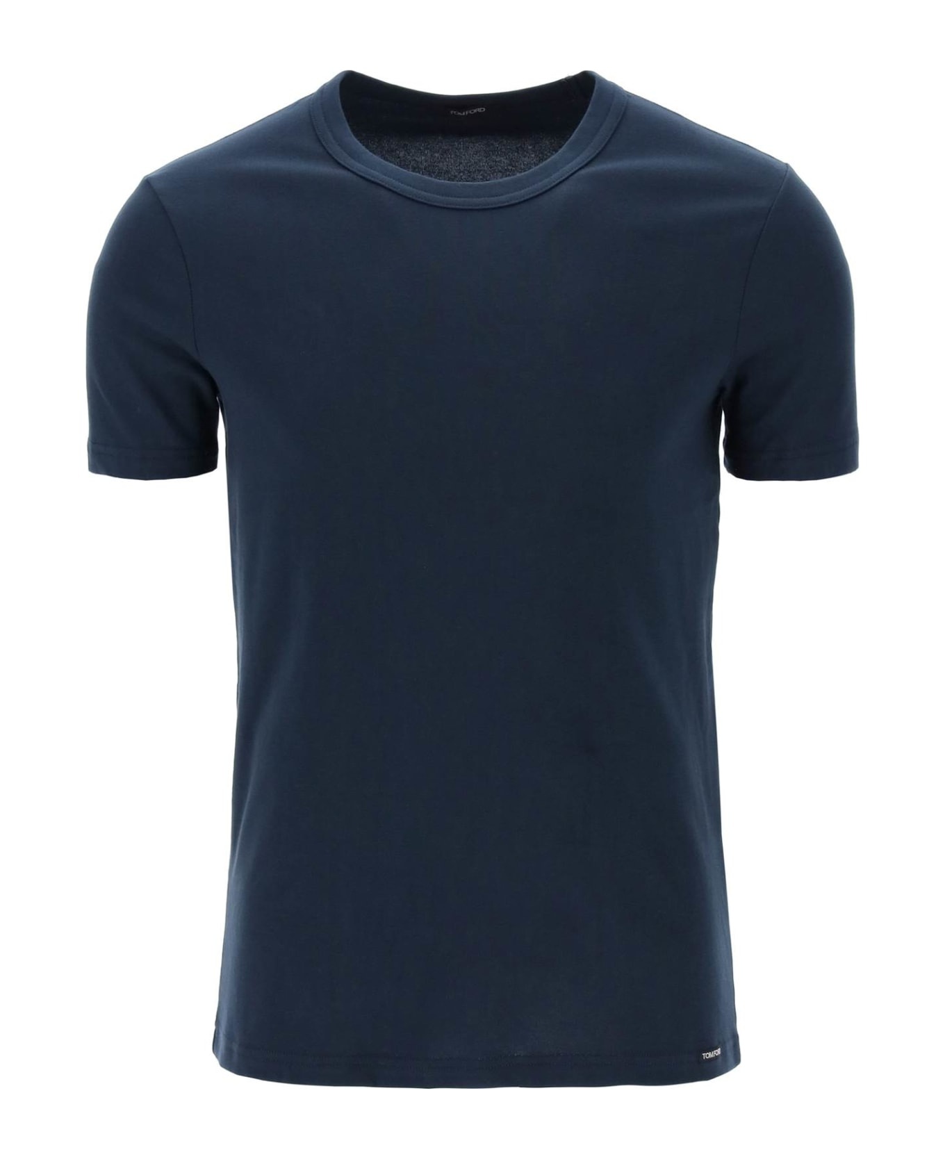 Cotton Crew-neck T-shirt - 1