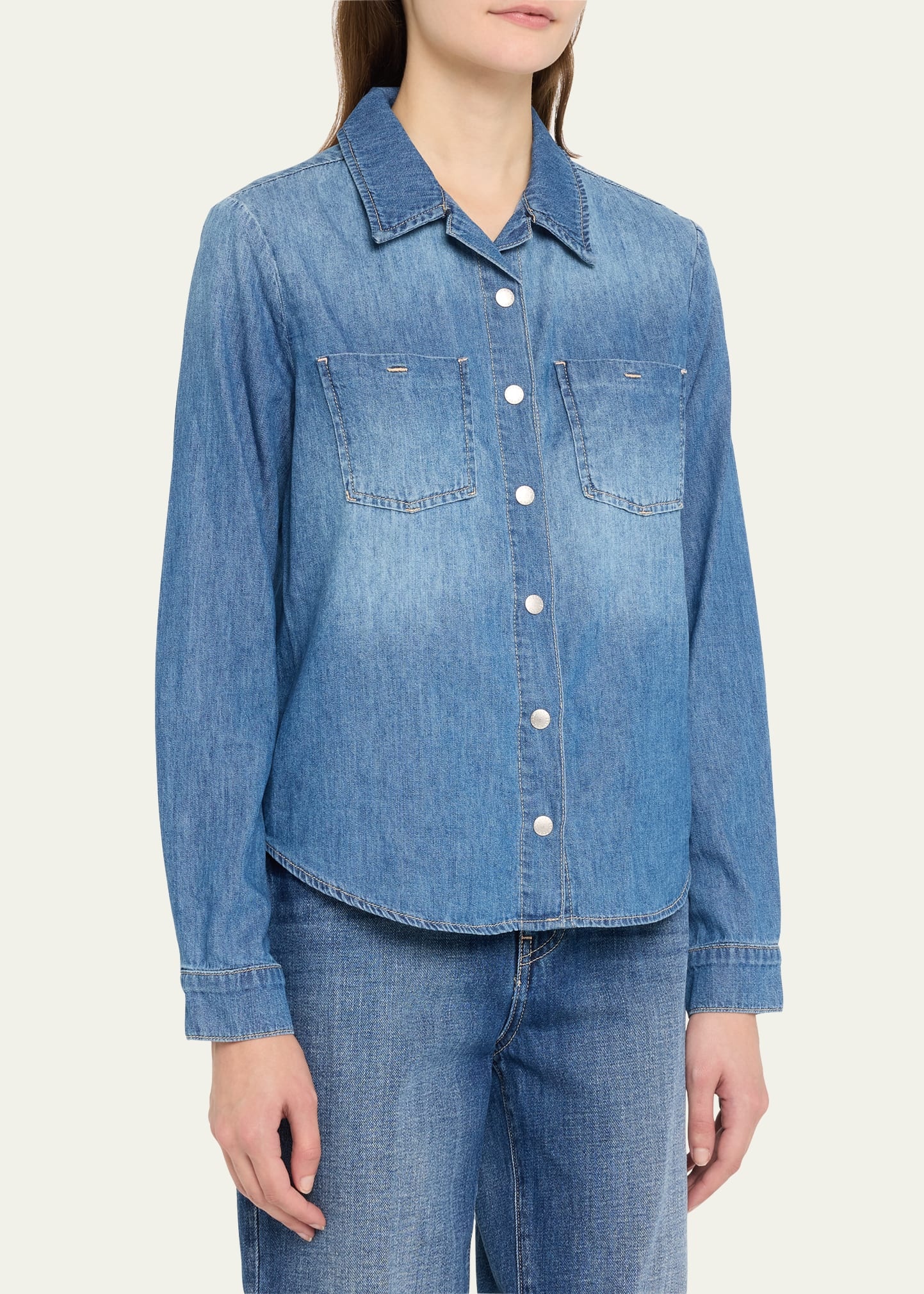 Isla Denim Shirt - 4