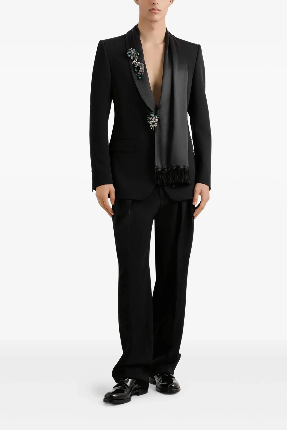 Satin band pants - 2