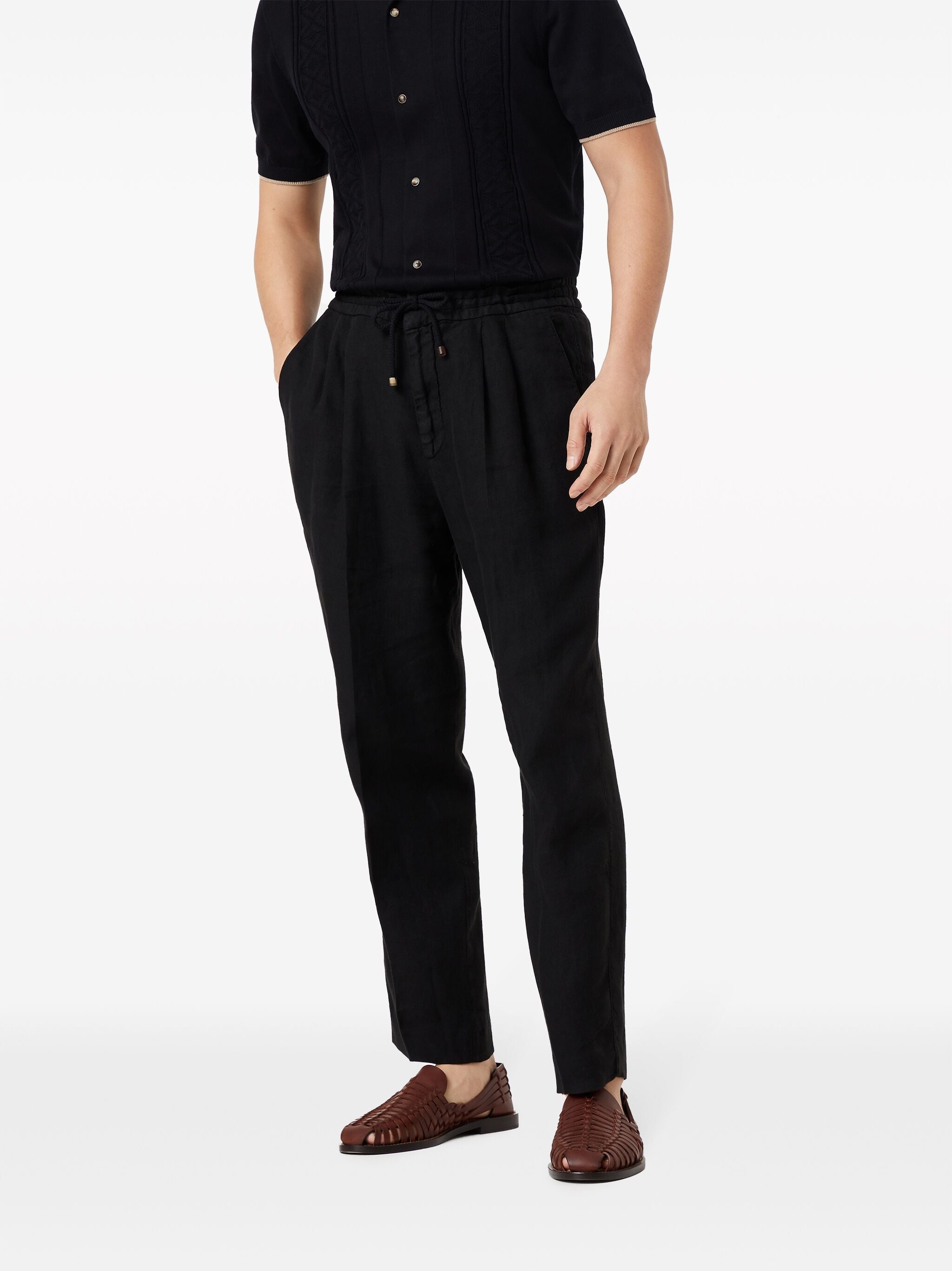 STRAIGHT-LEG TRACK PANTS - 3