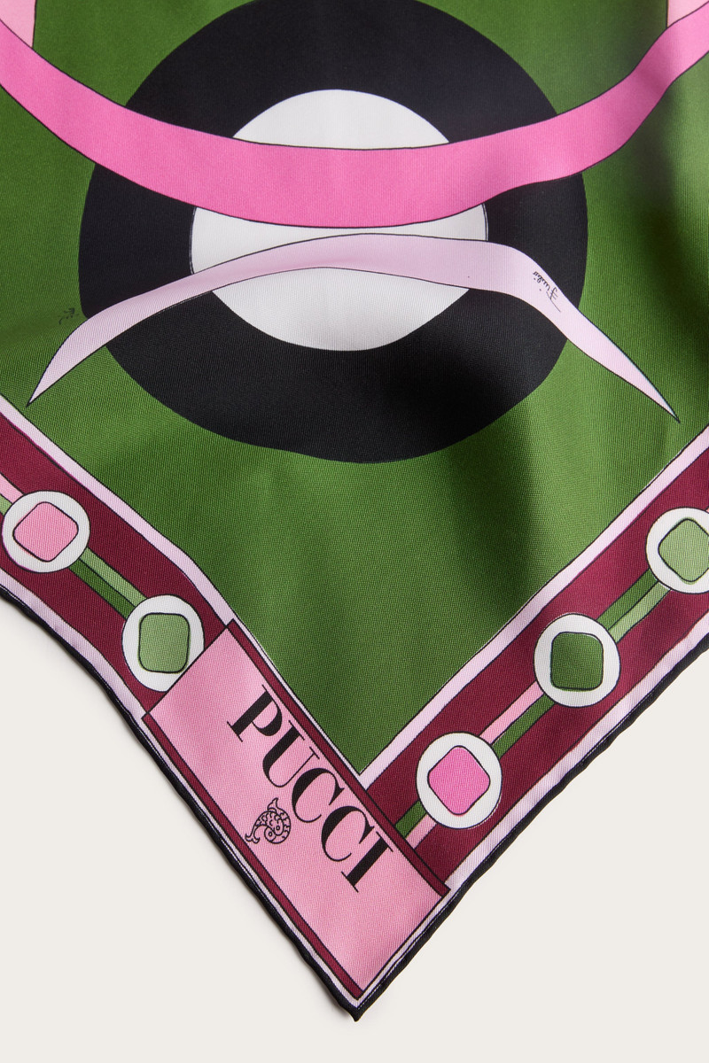VIVARA PRINT SILK SCARF 4