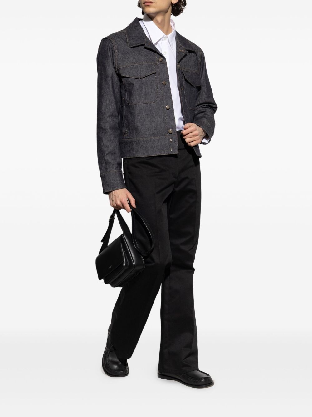 straight-leg trousers - 2