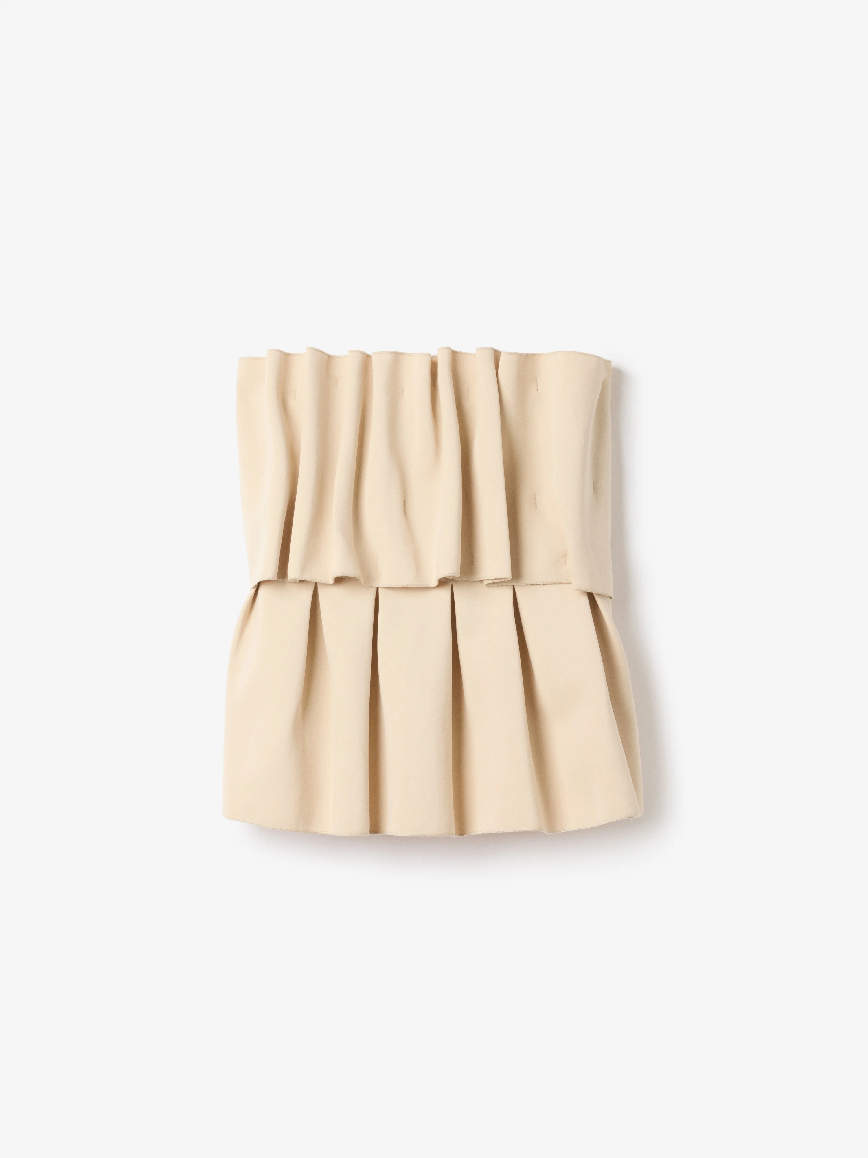 Sculpted tube top - 1