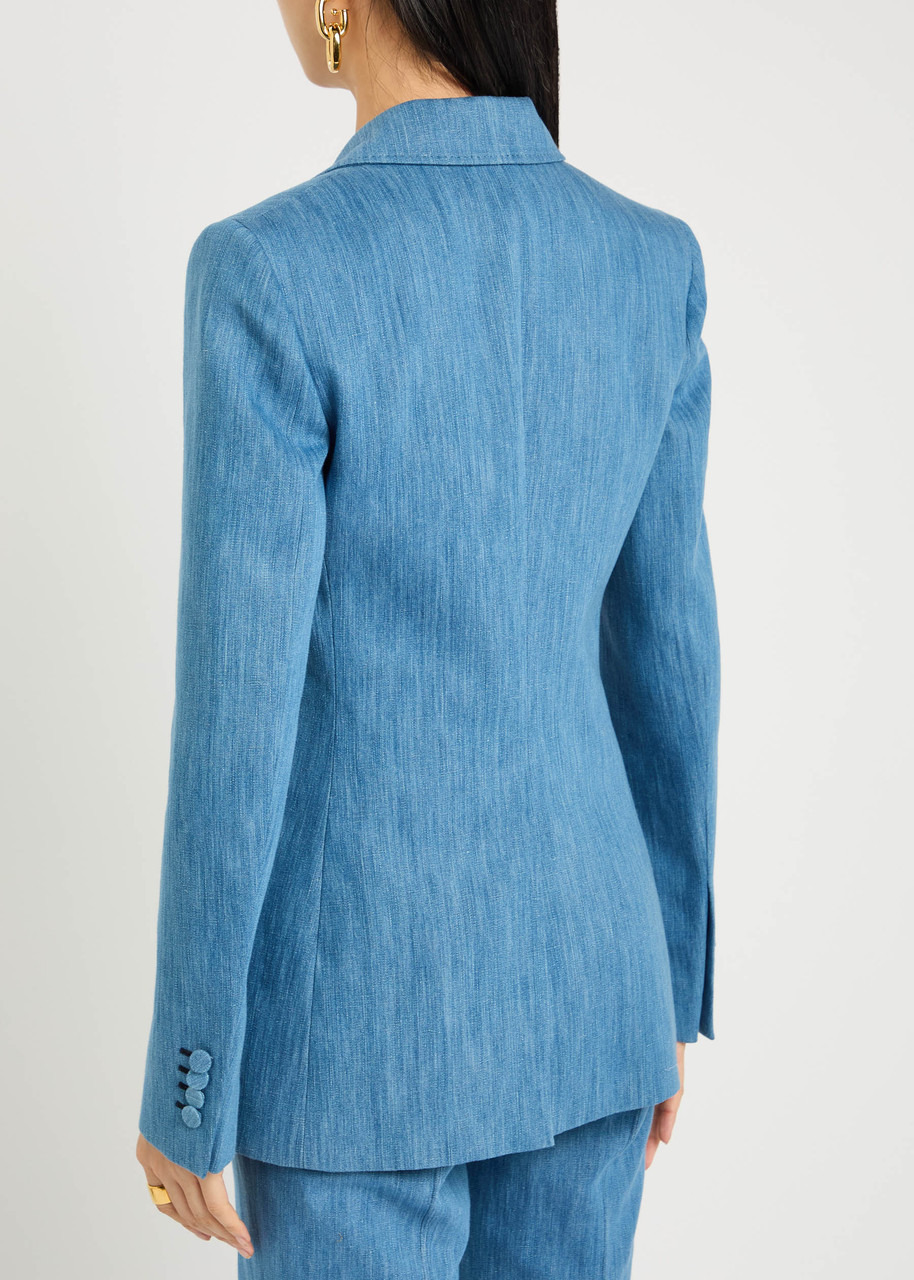 Gabriela Hearst Leiva Cotton-blend Blazer - 3