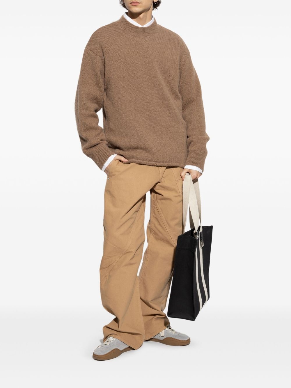drop-shoulder jumper - 2