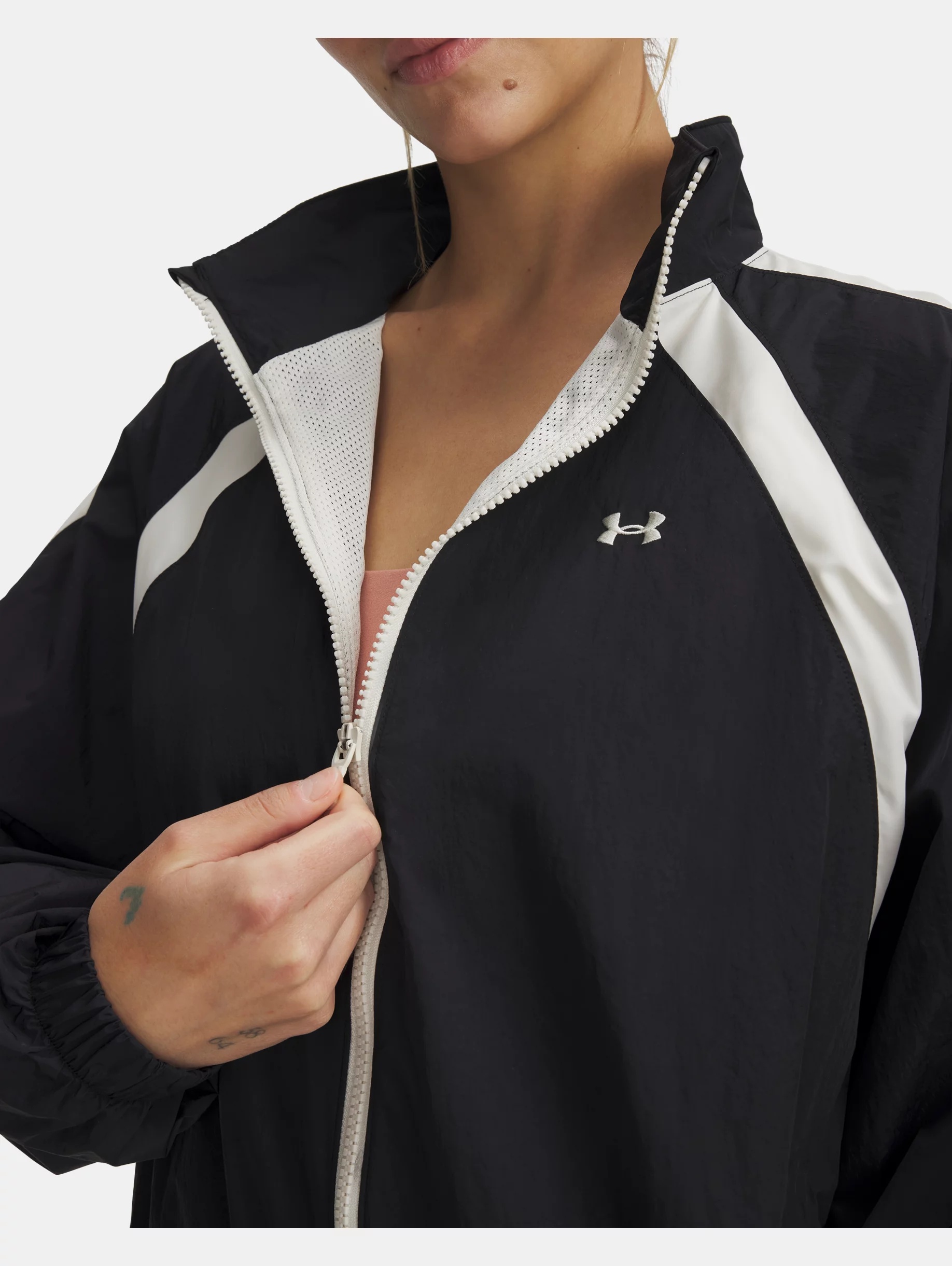 Women's UA Icon Crinkle Track Jacket - 3