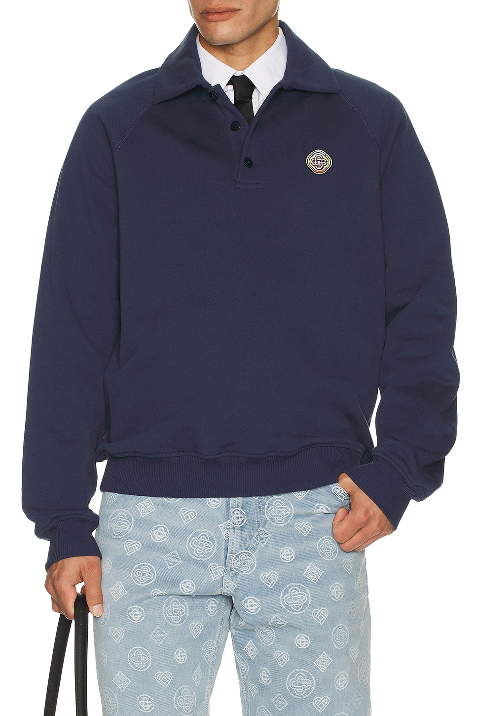 Collar Sweatshirt - 3
