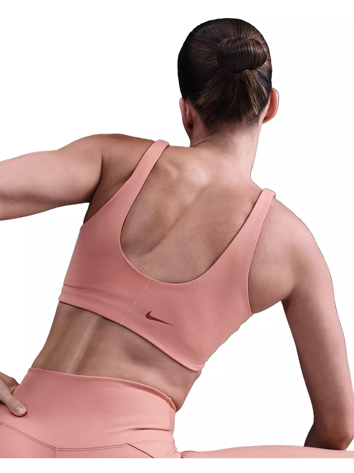 Women's One Light-Support Padded Sports Bra - Pink - 2