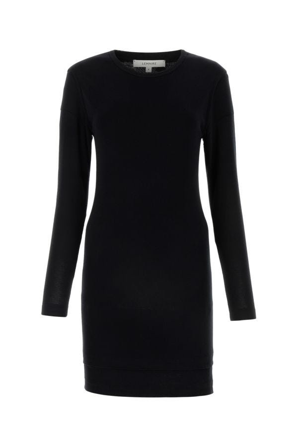 Black cotton dress - 1