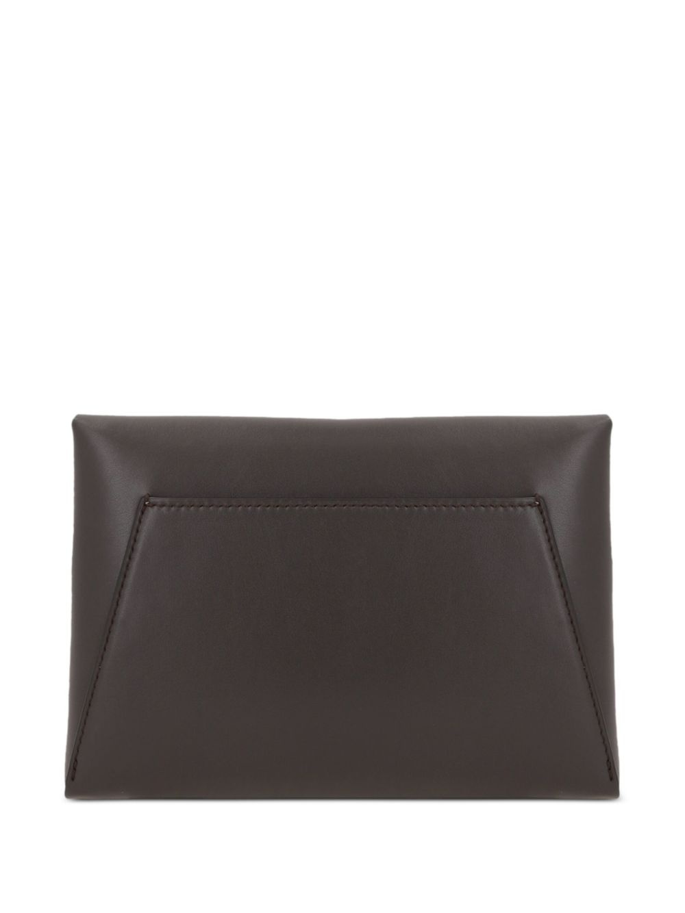 Duo leather clutch bag - 2