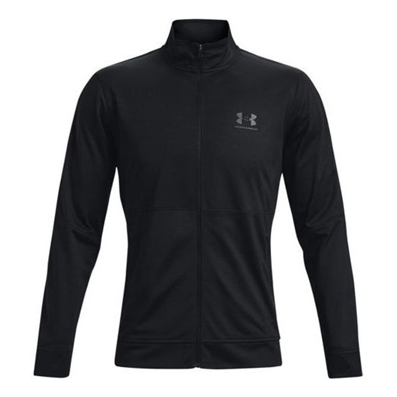 Under Armour Pique Track Jacket 'Black' 1366202-001 - 1