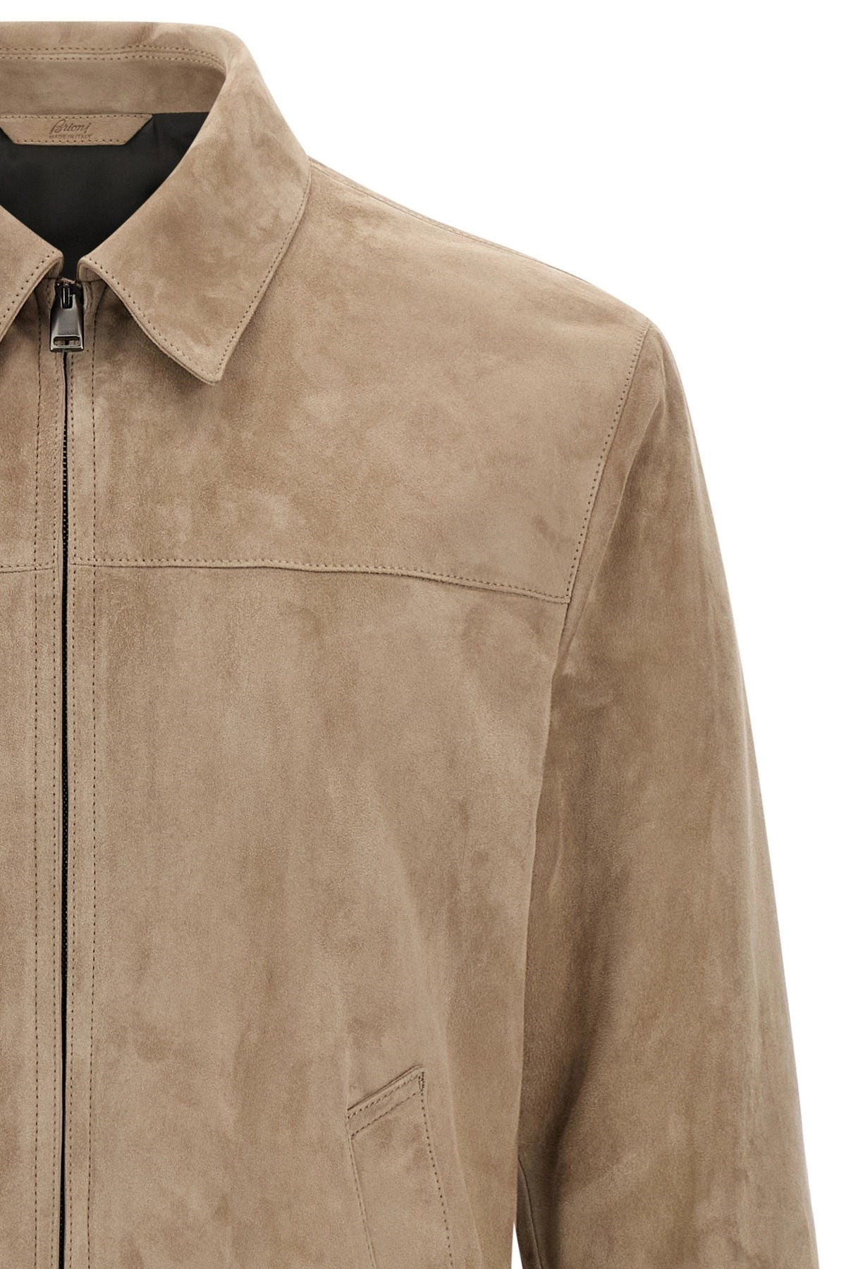 Suede blouson - 3