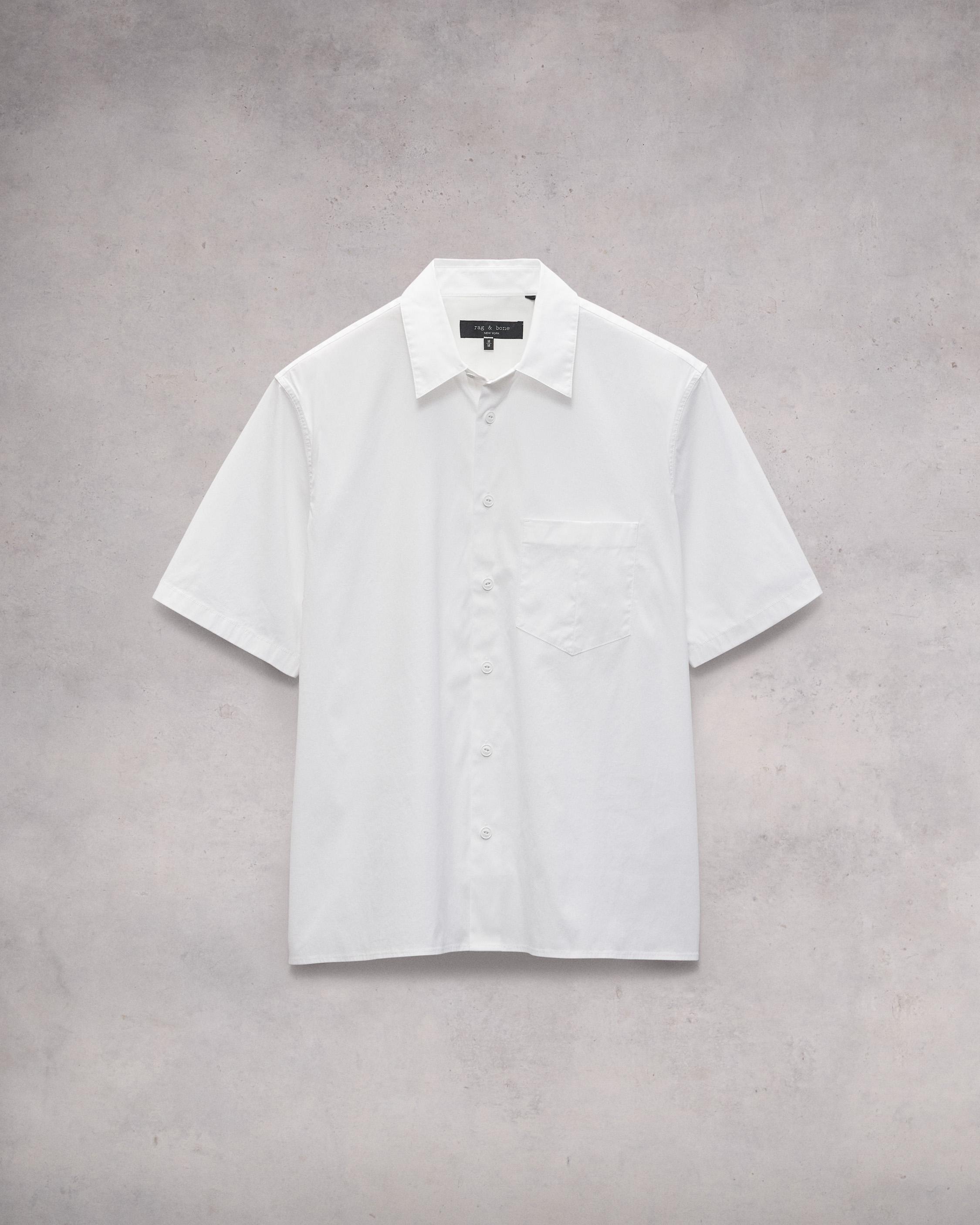 Dalton Cotton Poplin Blouson Shirt
Relaxed Fit - 1