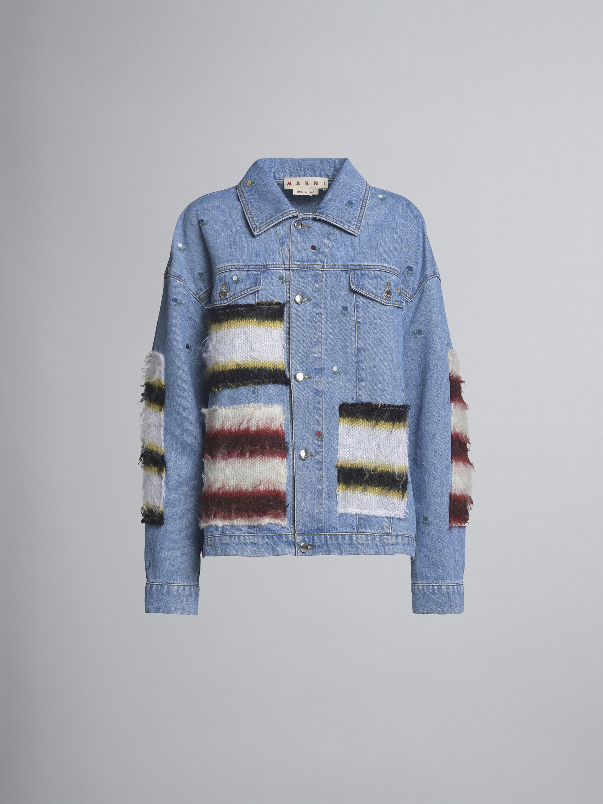 MOHAIR AND DENIM JACKET - 1
