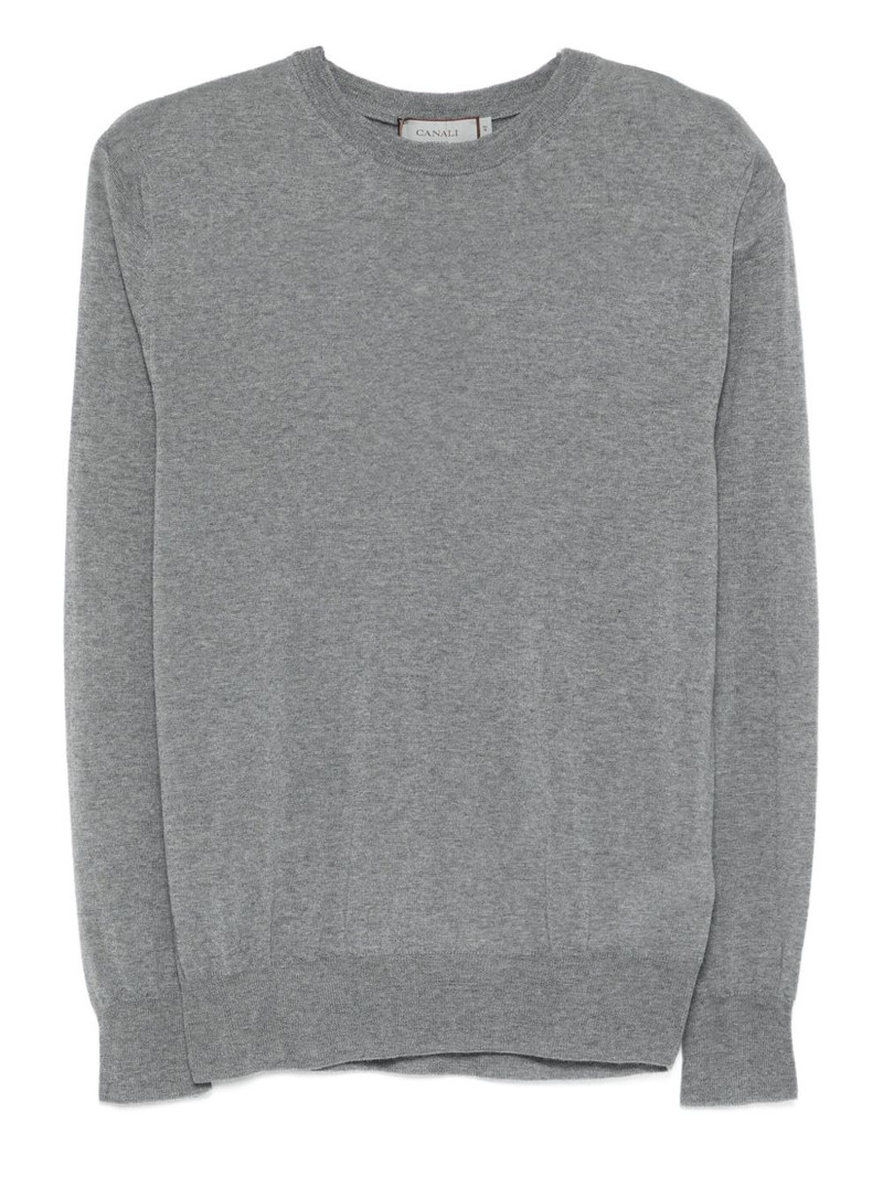 round-neck wool T-shirt 1