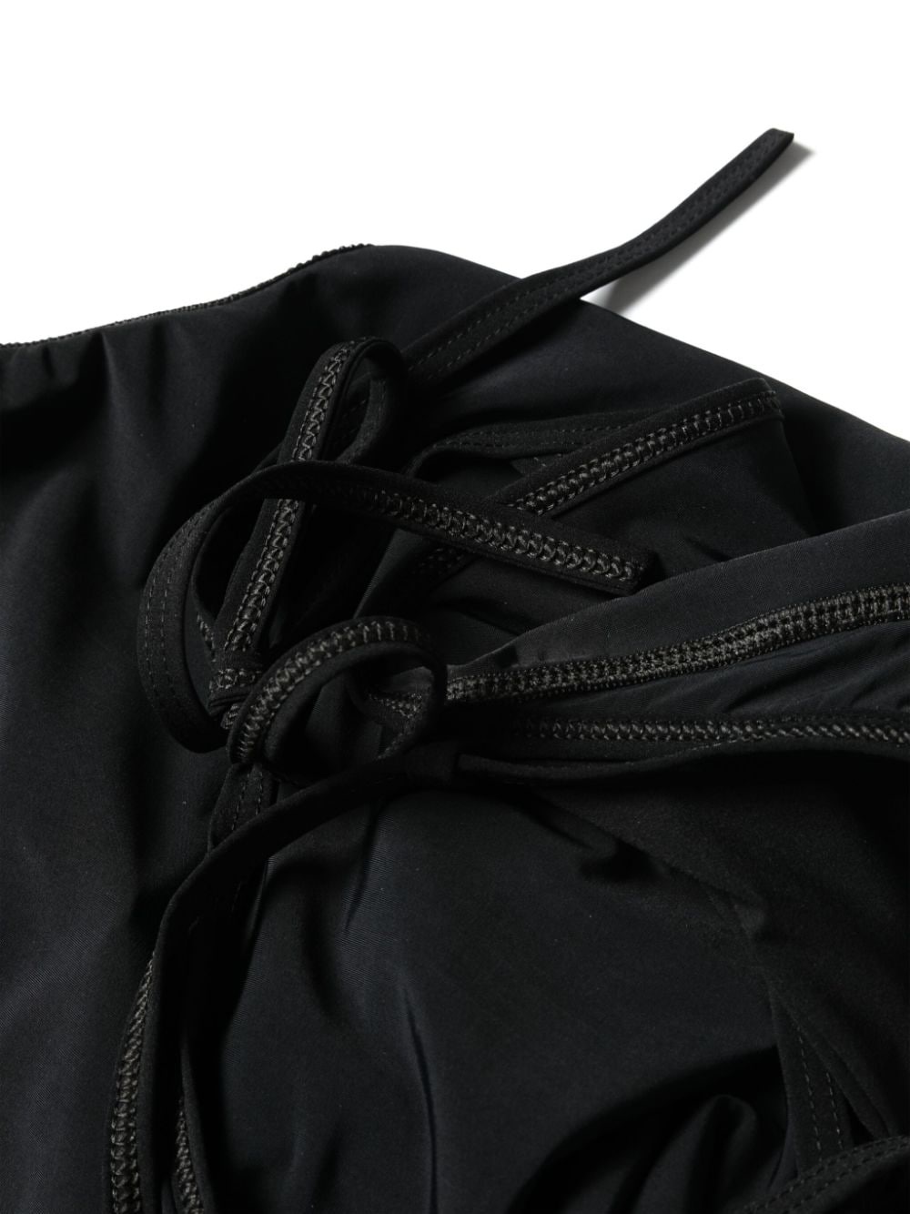 Swan criss-cross straps swimsuit - 3