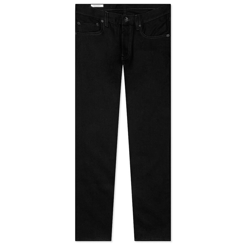 OFF-WHITE C/O VIRGIL ABLOH DIAG TAB SLIM JEANS - BLACK/WHITE - 1