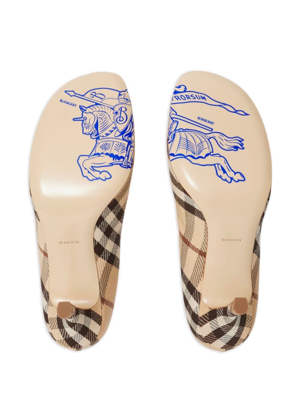 85mm Check Baby pumps - 5