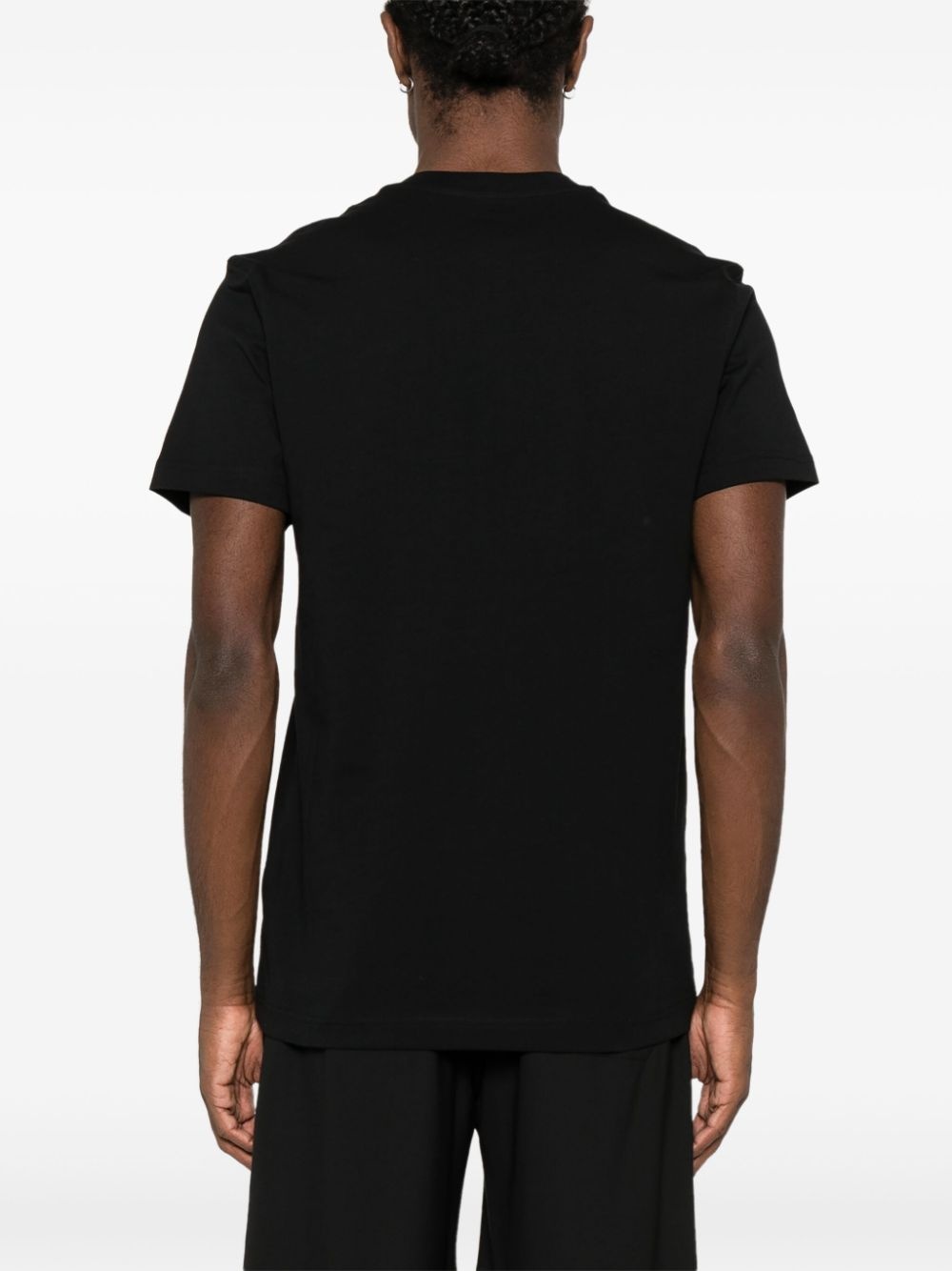 logo-embroidered T-shirt - 3