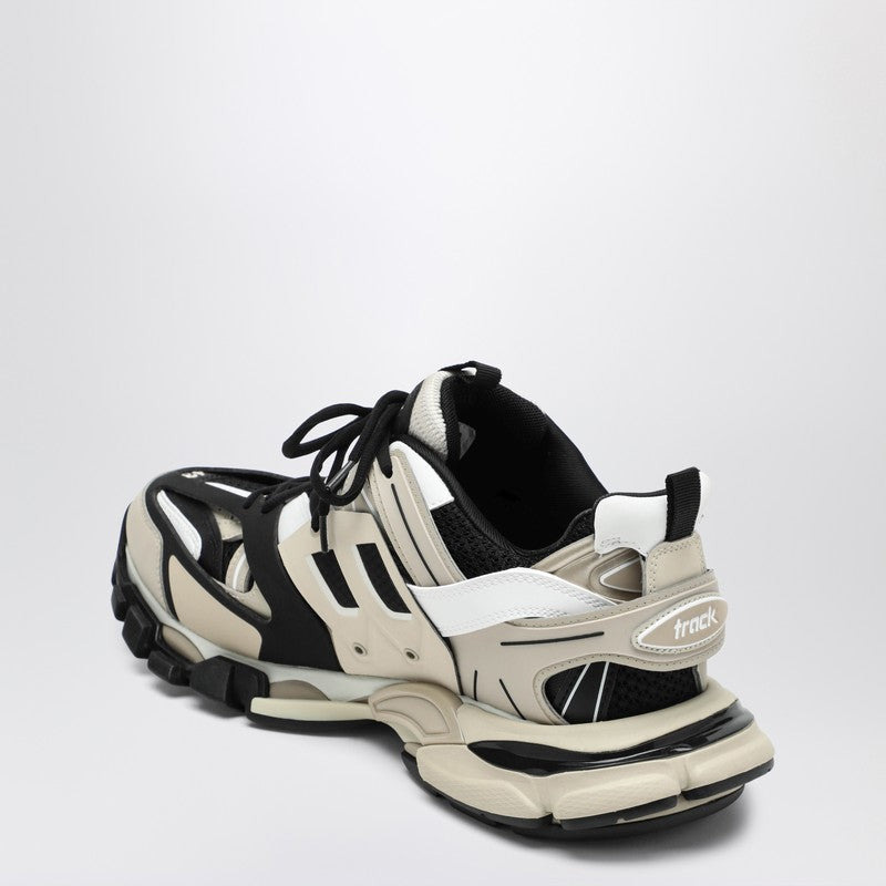 Balenciaga Track Beige/Black Mesh And Nylon Trainer Men - 2