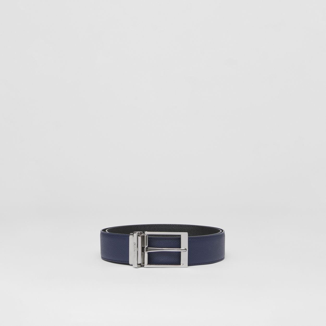 Reversible Grainy Leather Belt - 3