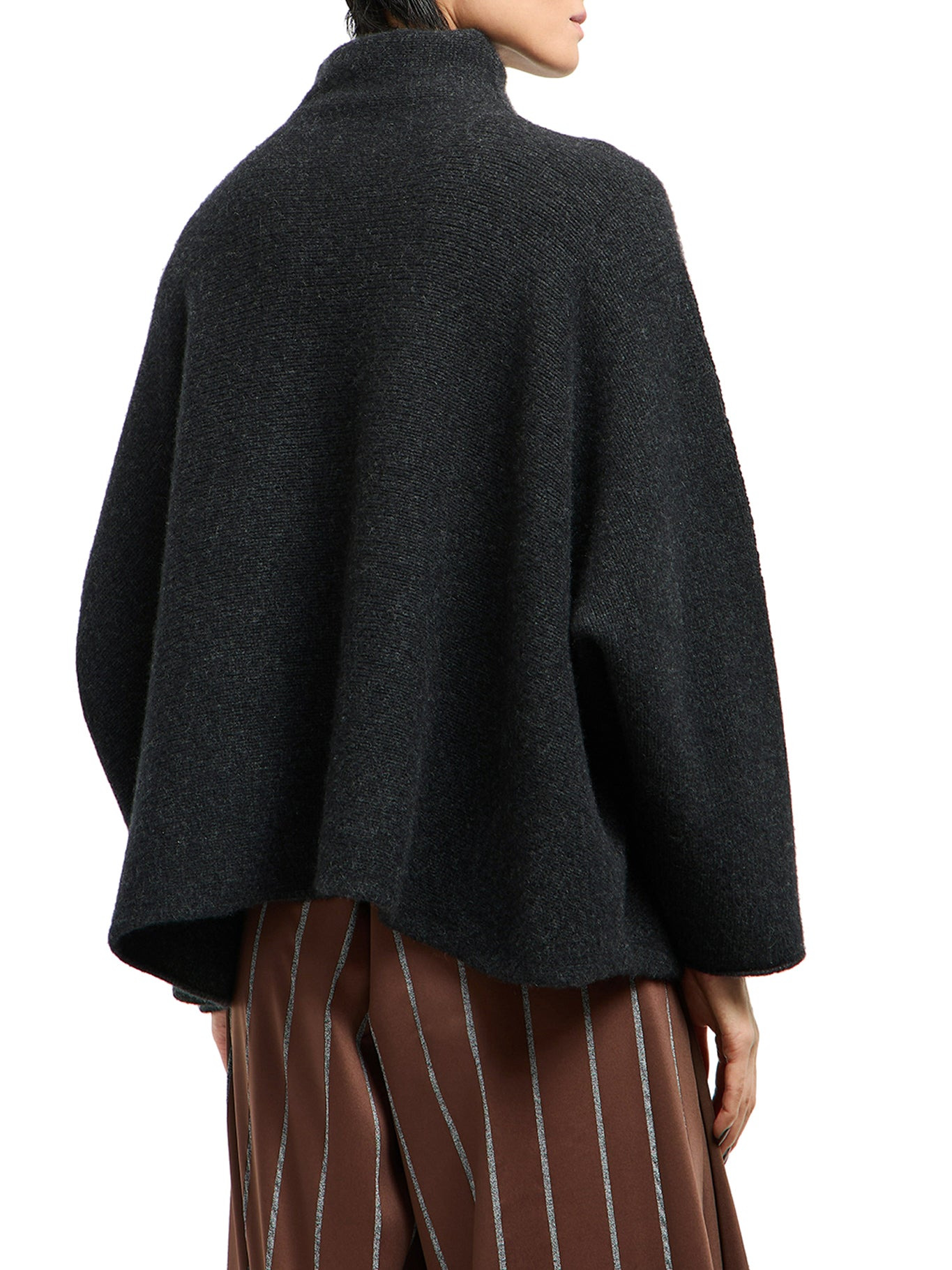 CASHMERE HIGH NECK SWEATER - 4
