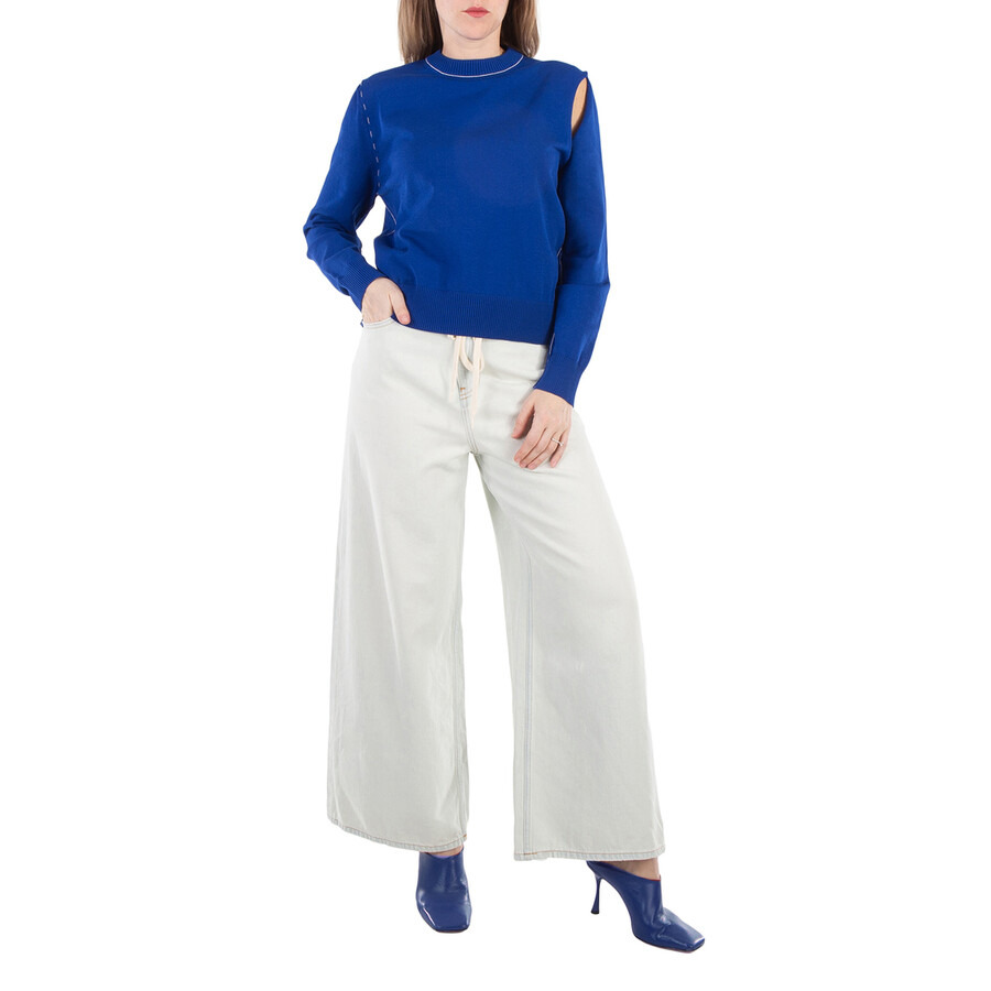 MM6 Crewneck Cutout Jumper - 3