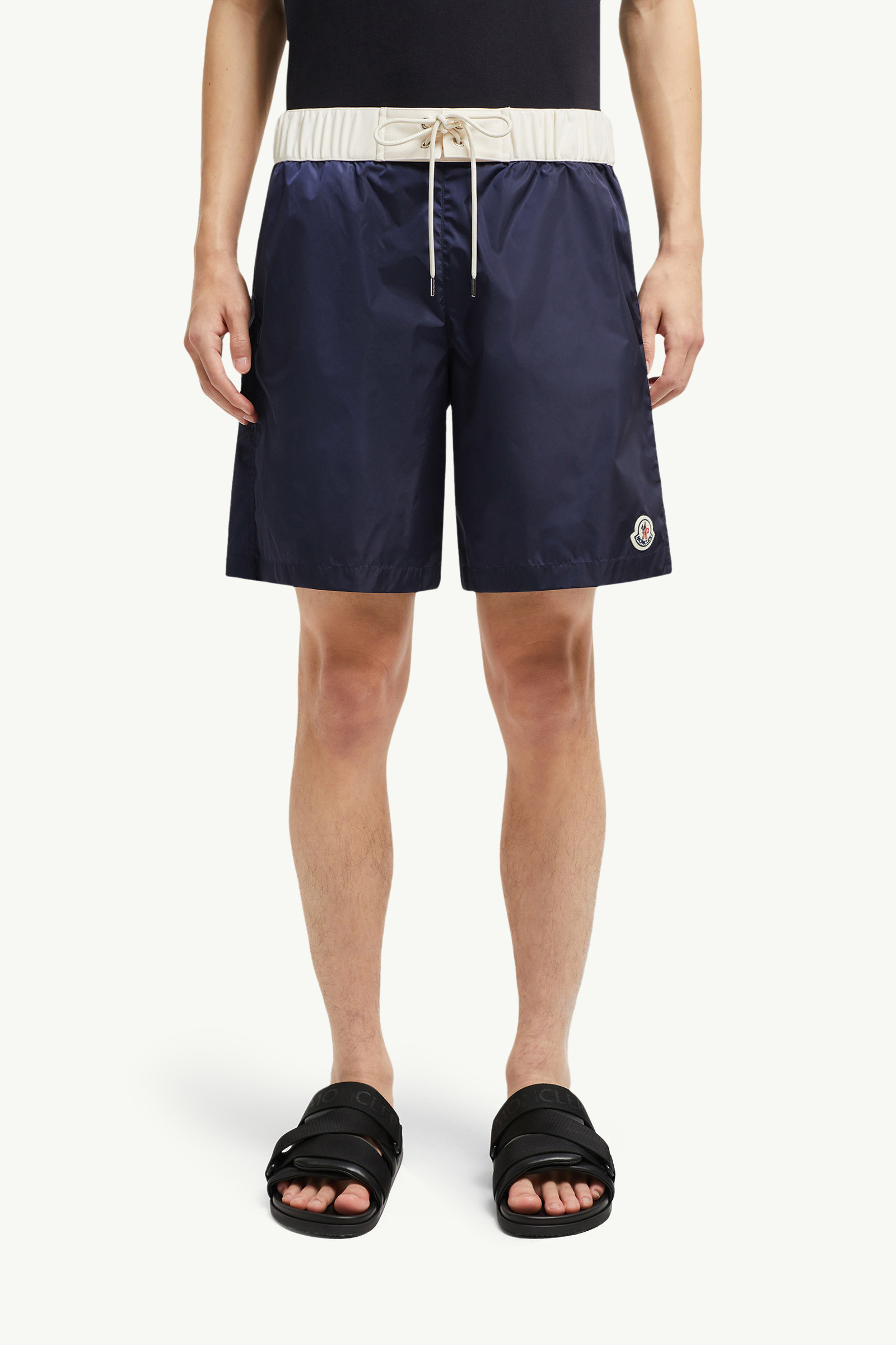 Logo Patch Swim Shorts - 3