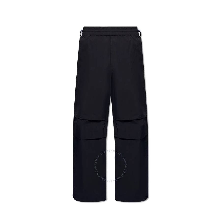 Burberry Wide Leg Equestrian Knight Track Pants - 1