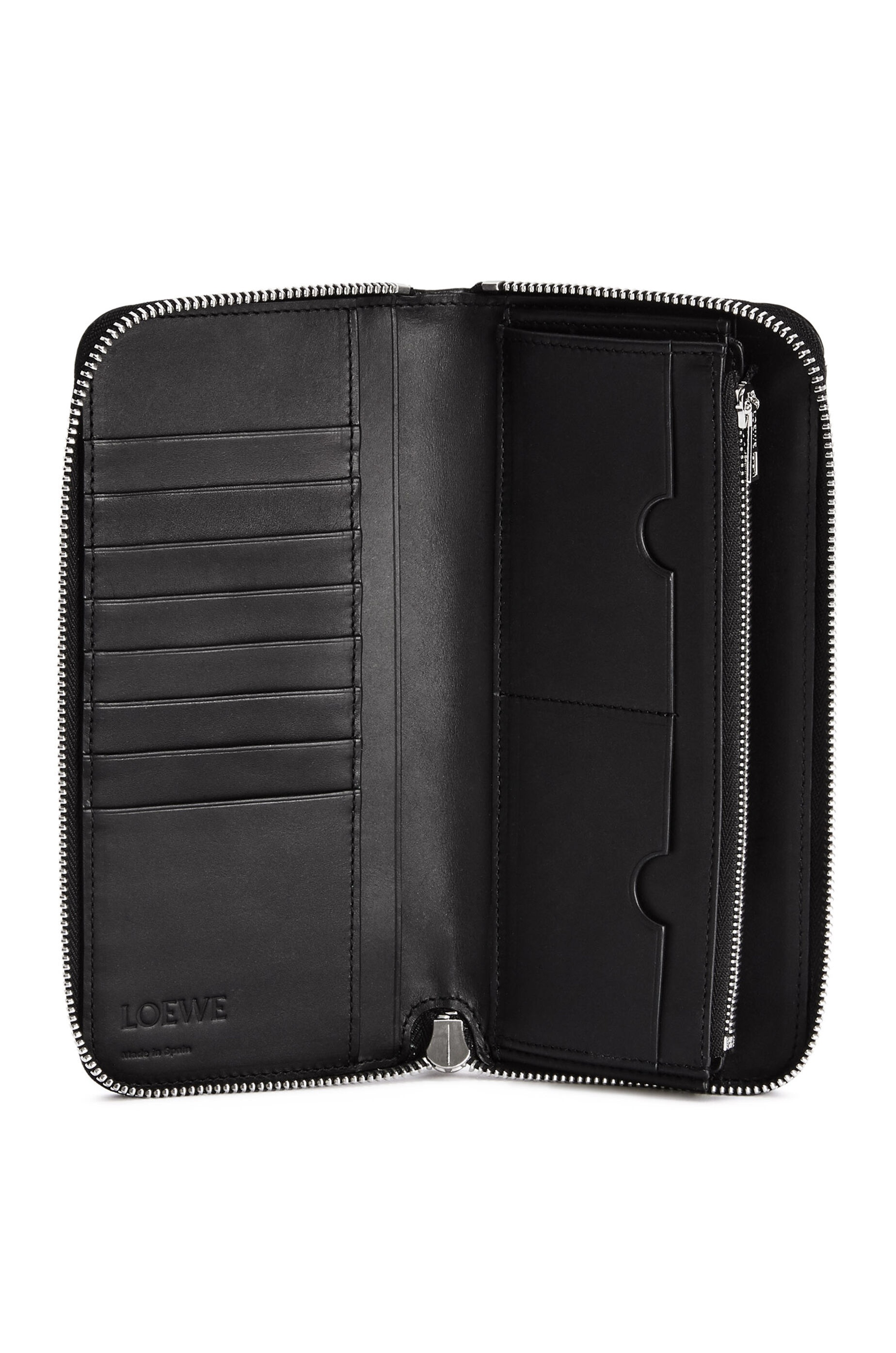 Puzzle Open Wallet in classic calfskin - 2