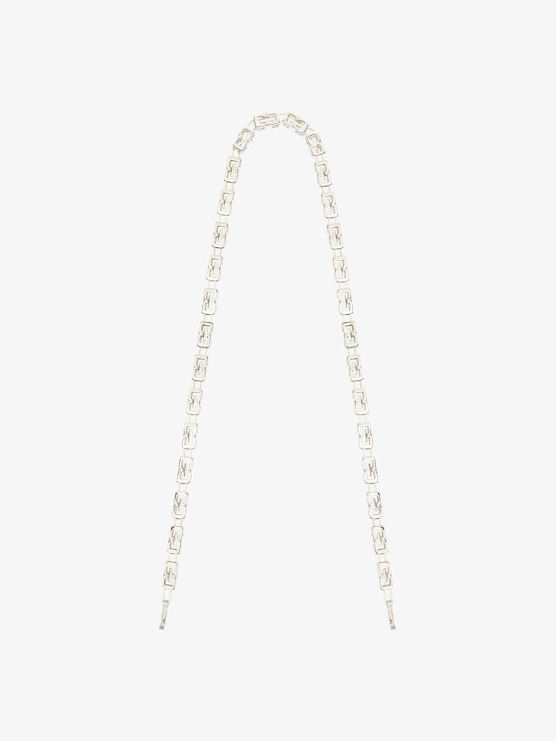 G CUBE CHAIN STRAP IN METAL 3