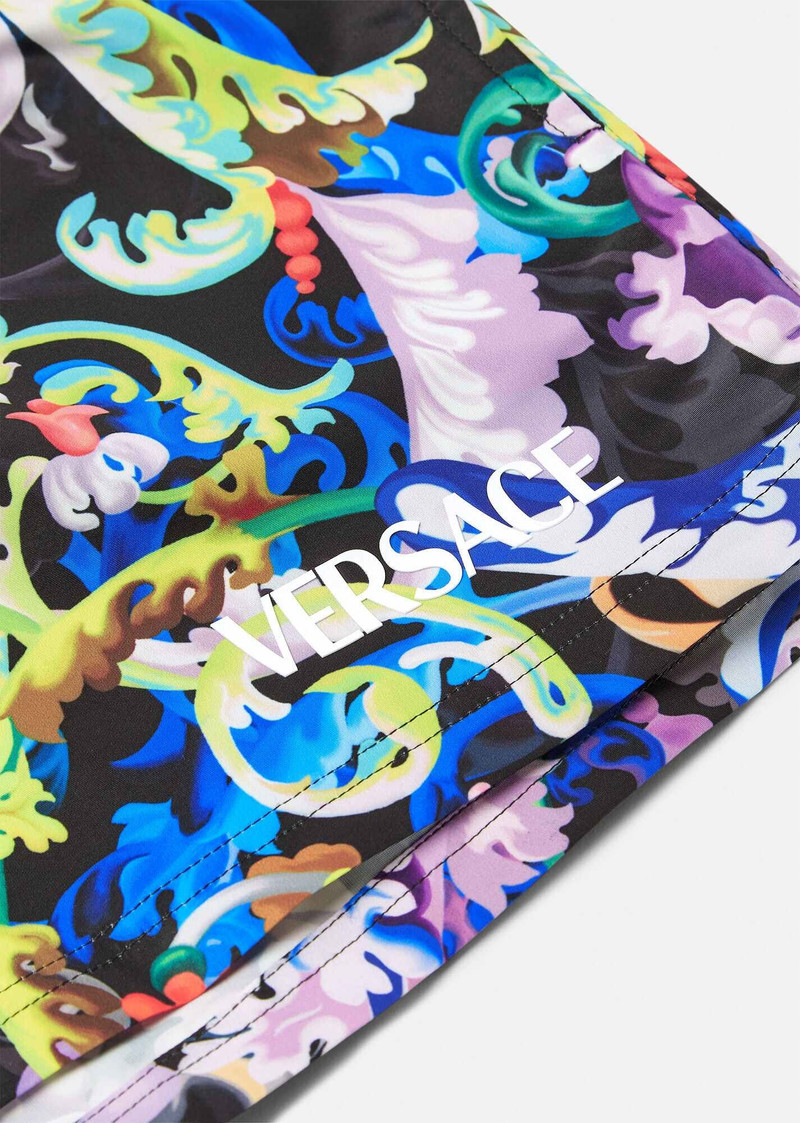 VERSACE Baroccoflage Print Swim Shorts outlook