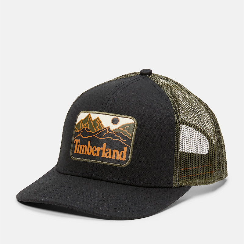 Mountain Line Patch Trucker Hat 1