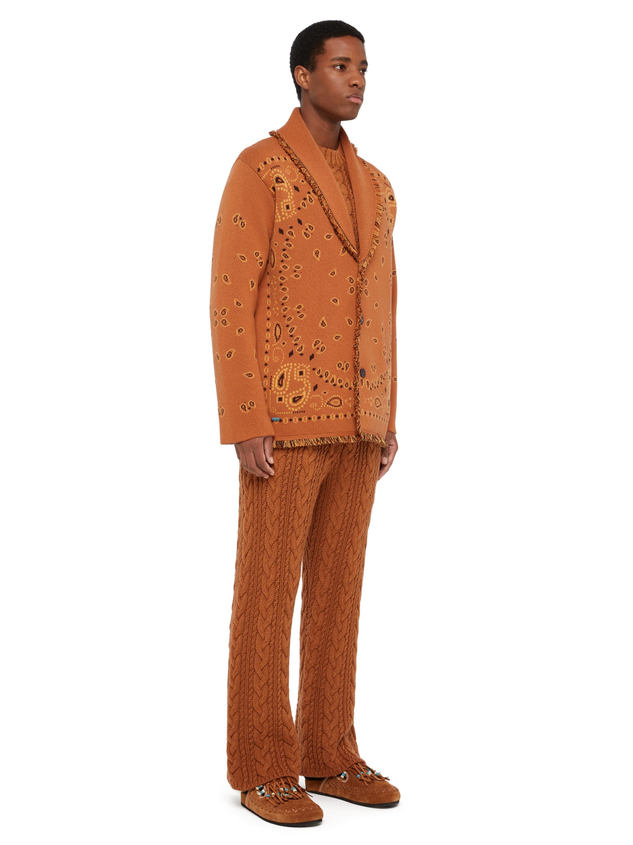 Bandana Jacquard Cardigan - 5