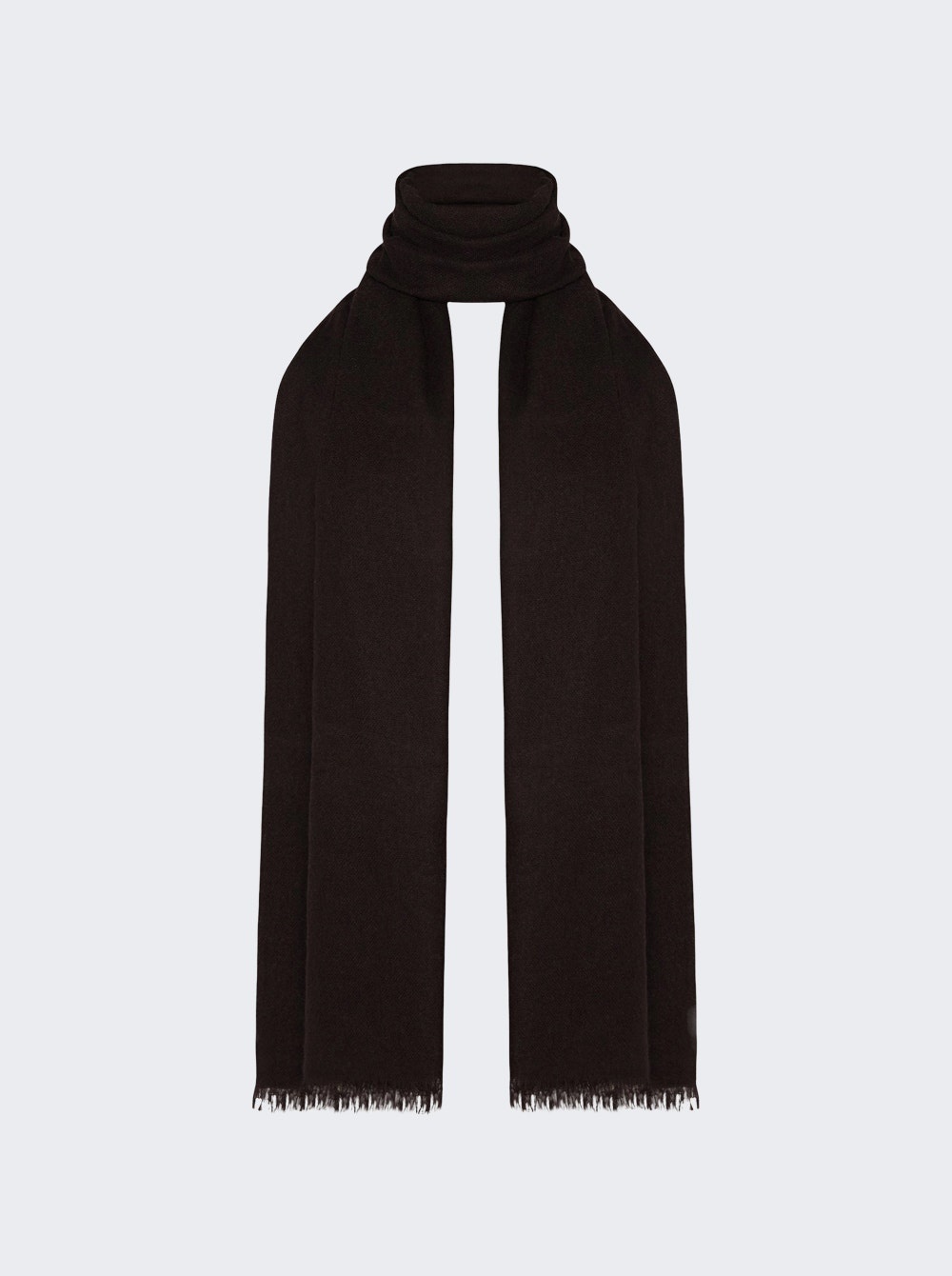 Lentia Scarf Dark Brown - 1
