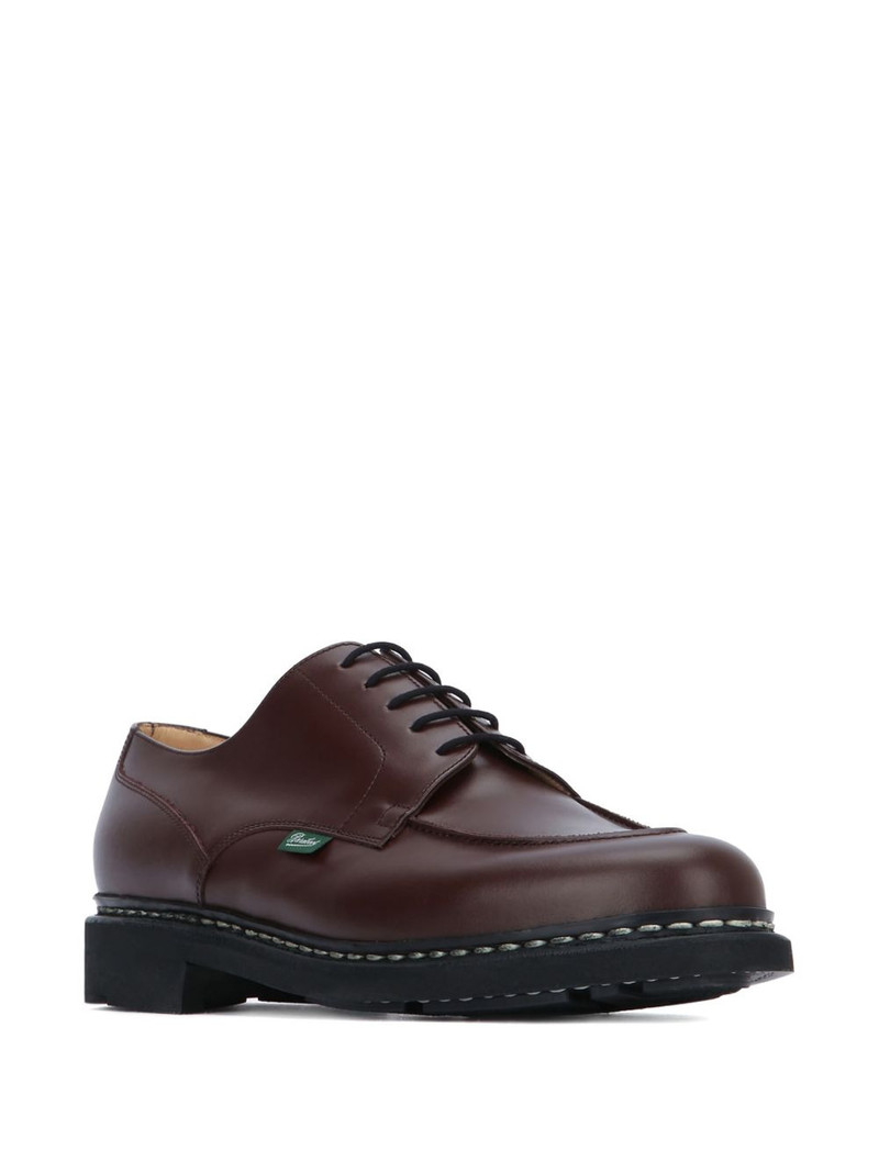 Paraboot leather derby shoes outlook