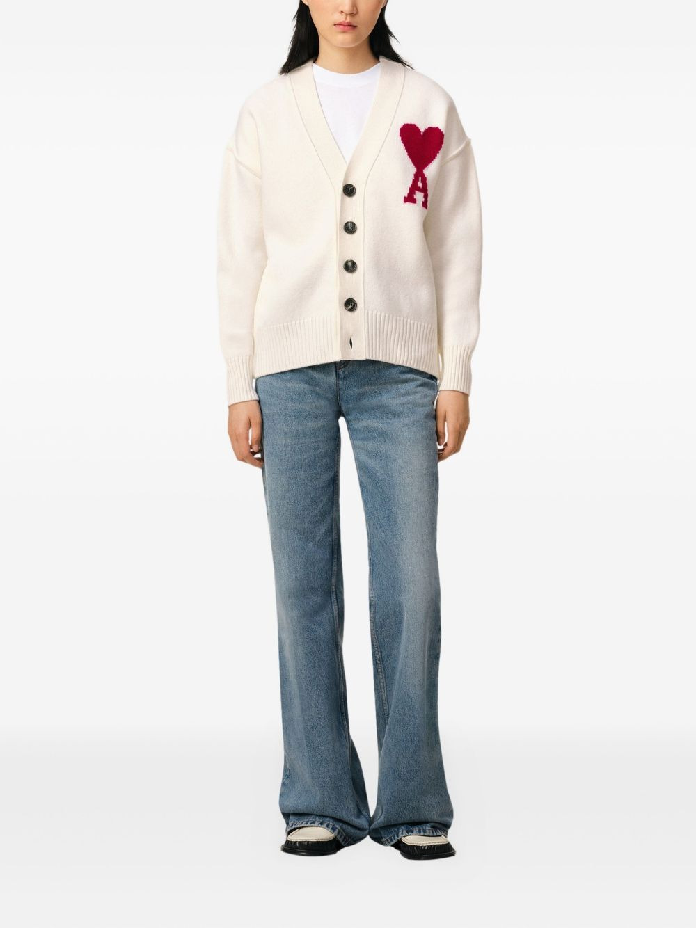 Ami de Coeur wool cardigan - 3