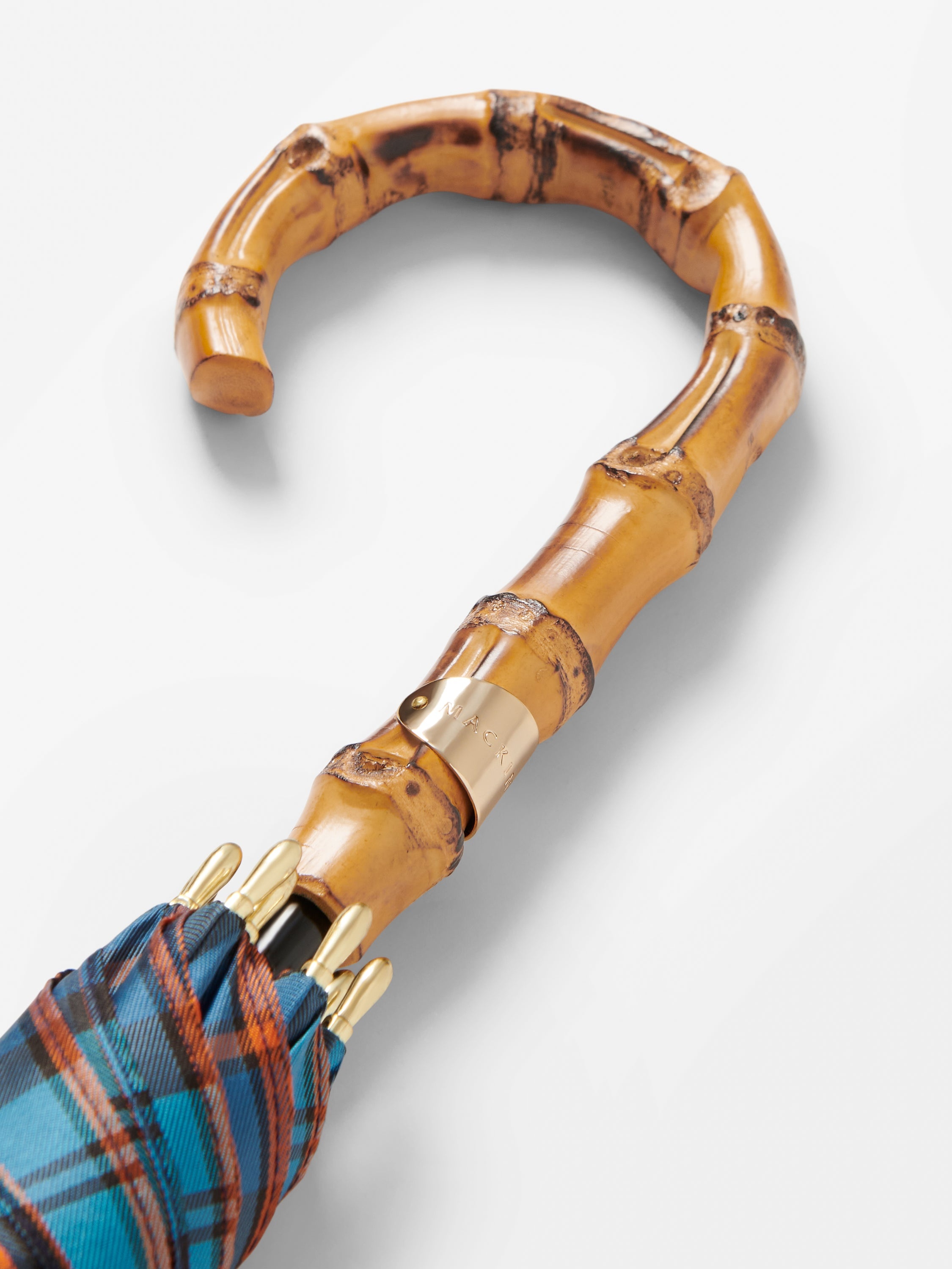 Heriot Whangee Handle Stick Umbrella - 3