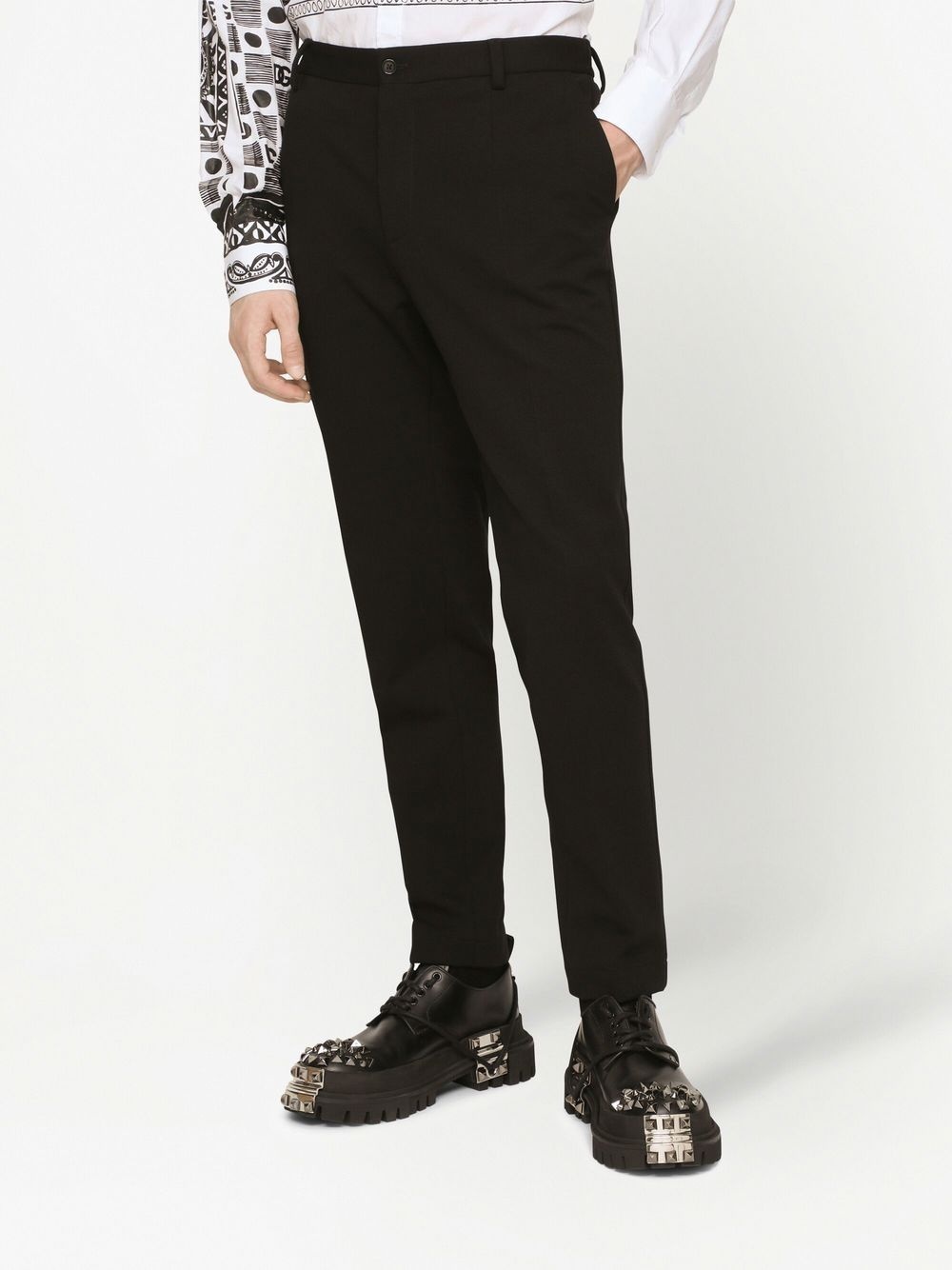 cropped tailored trousers - 5