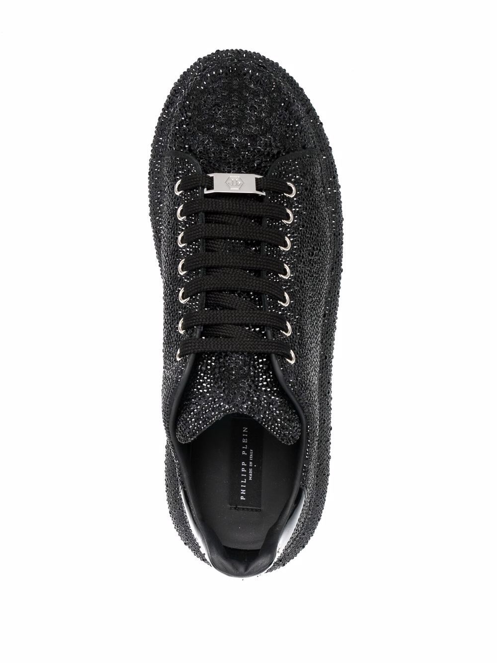 Runner crystal-embellished sneakers - 4