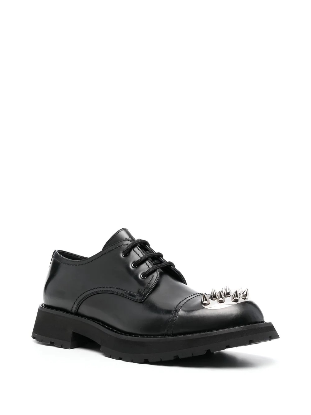 stud-embellished oxford shoes - 2