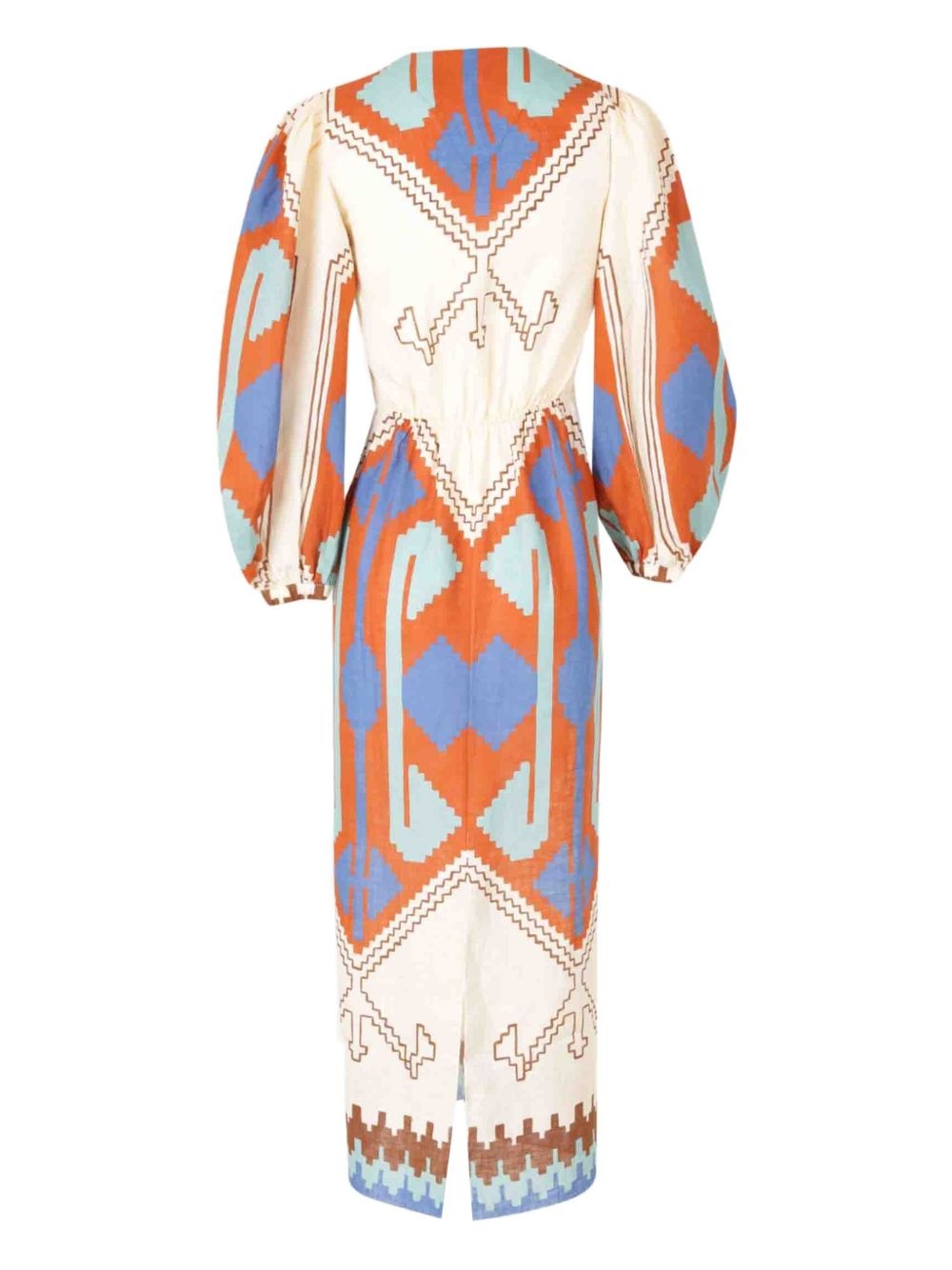 Sailing Flags midi dress - 2