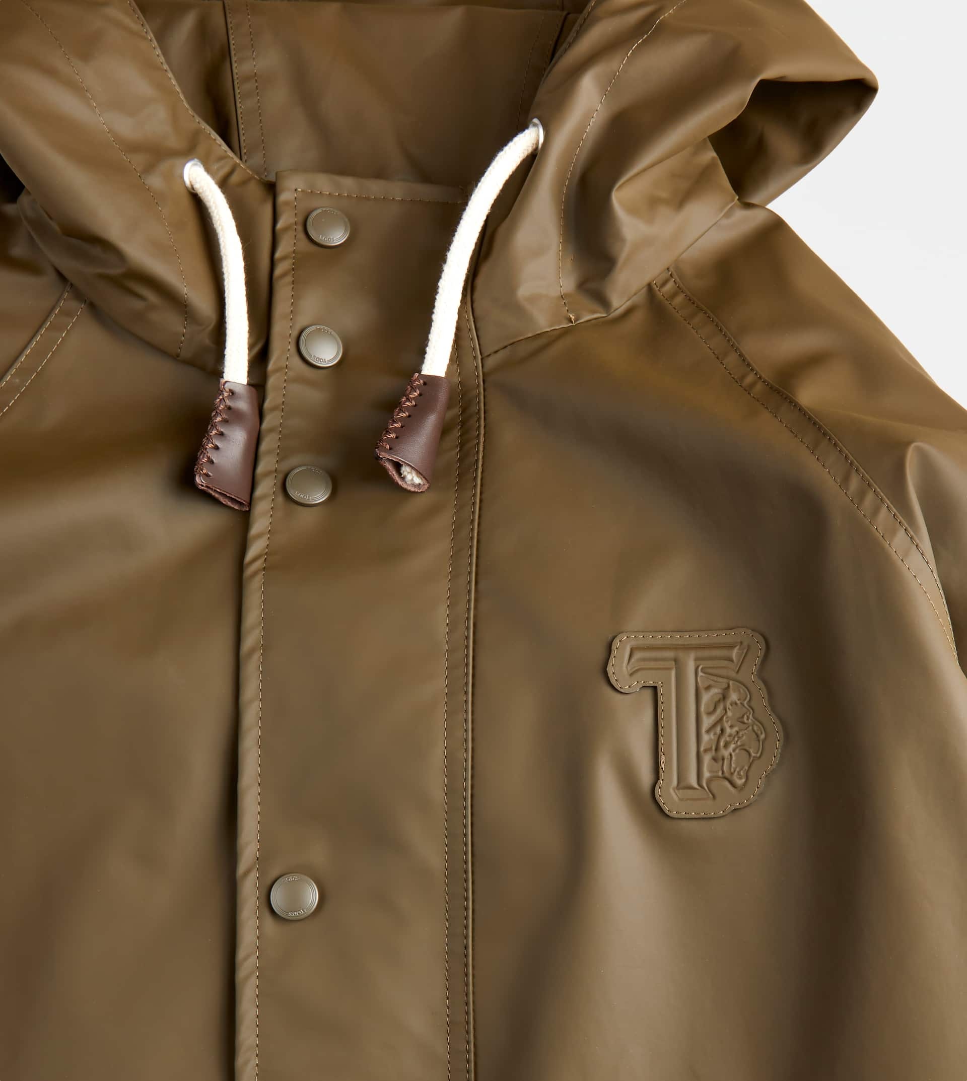 RUBBERIZED PARKA - GREEN - 9