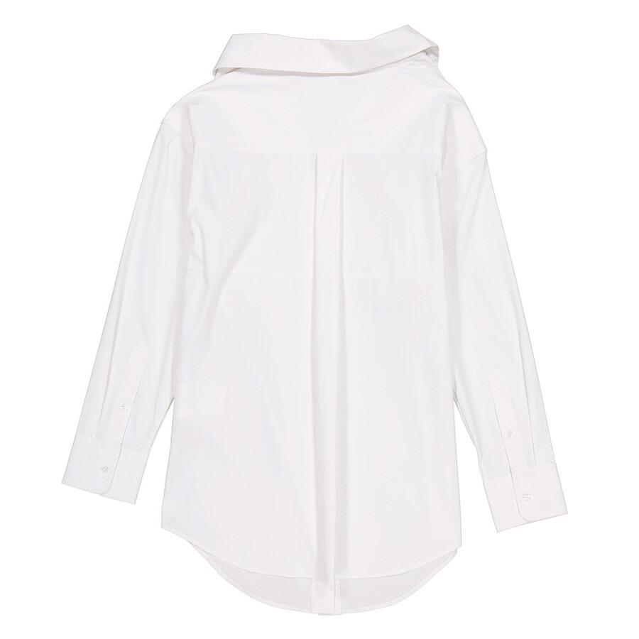 Alexander Wang Ladies White Layered Bikini Shirt - 7